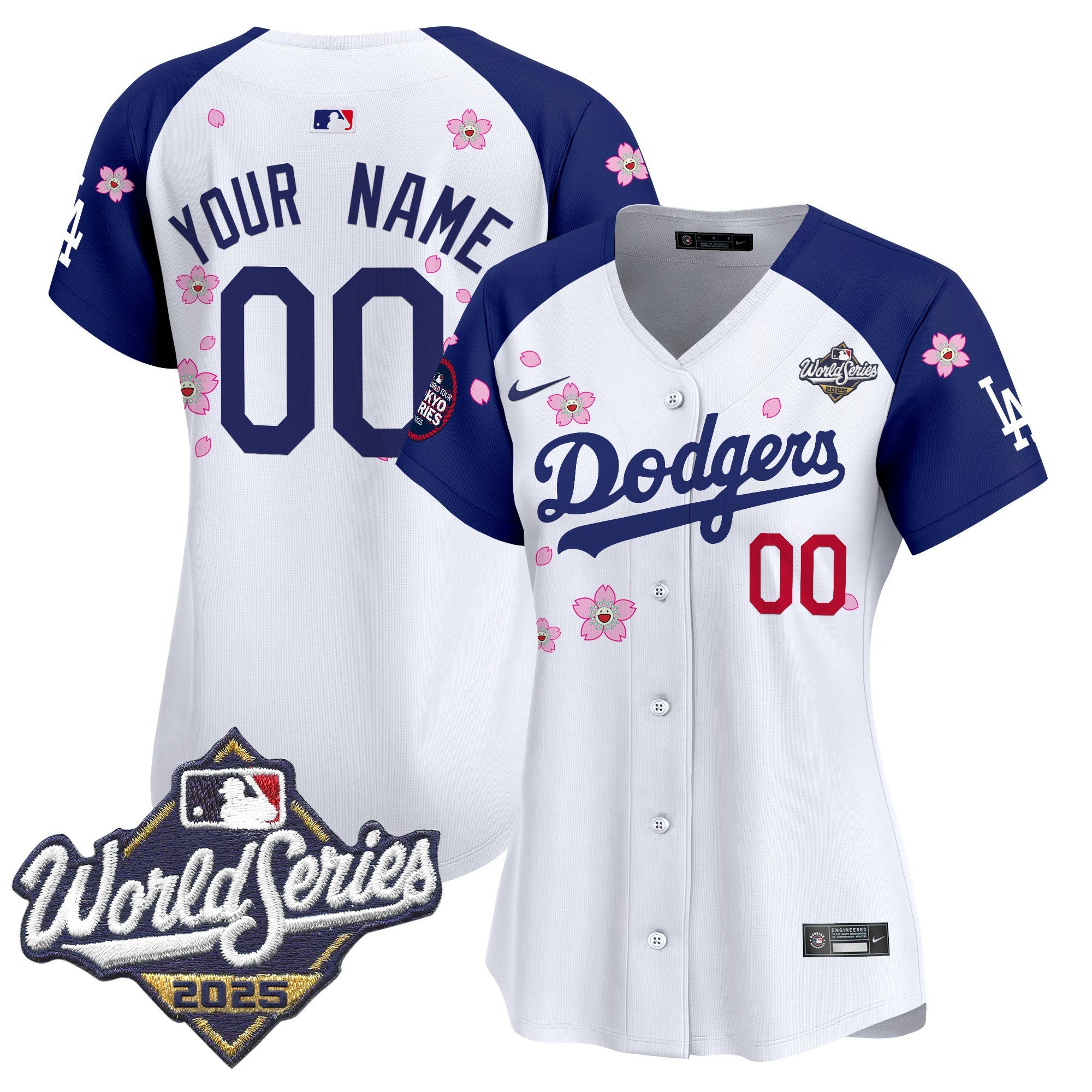 2025 World Series x Tokyo Series Vapor Premier Limited Custom Jersey V2 – Stitched