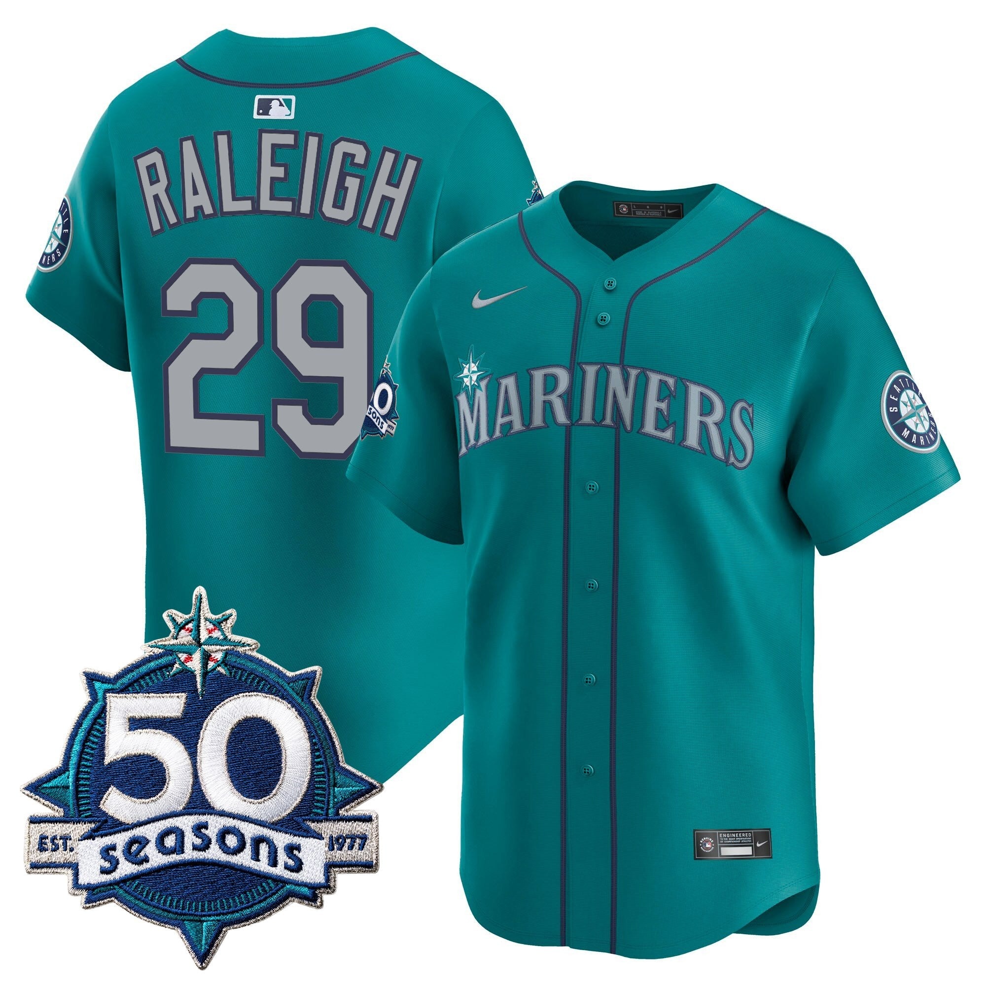 Men’s 50 Seasons Patch Vapor Premier Limited Jersey