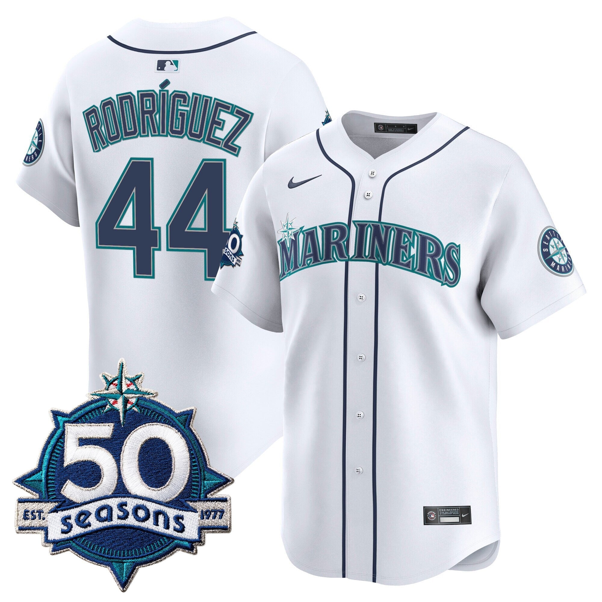 Men’s 50 Seasons Patch Vapor Premier Limited Jersey