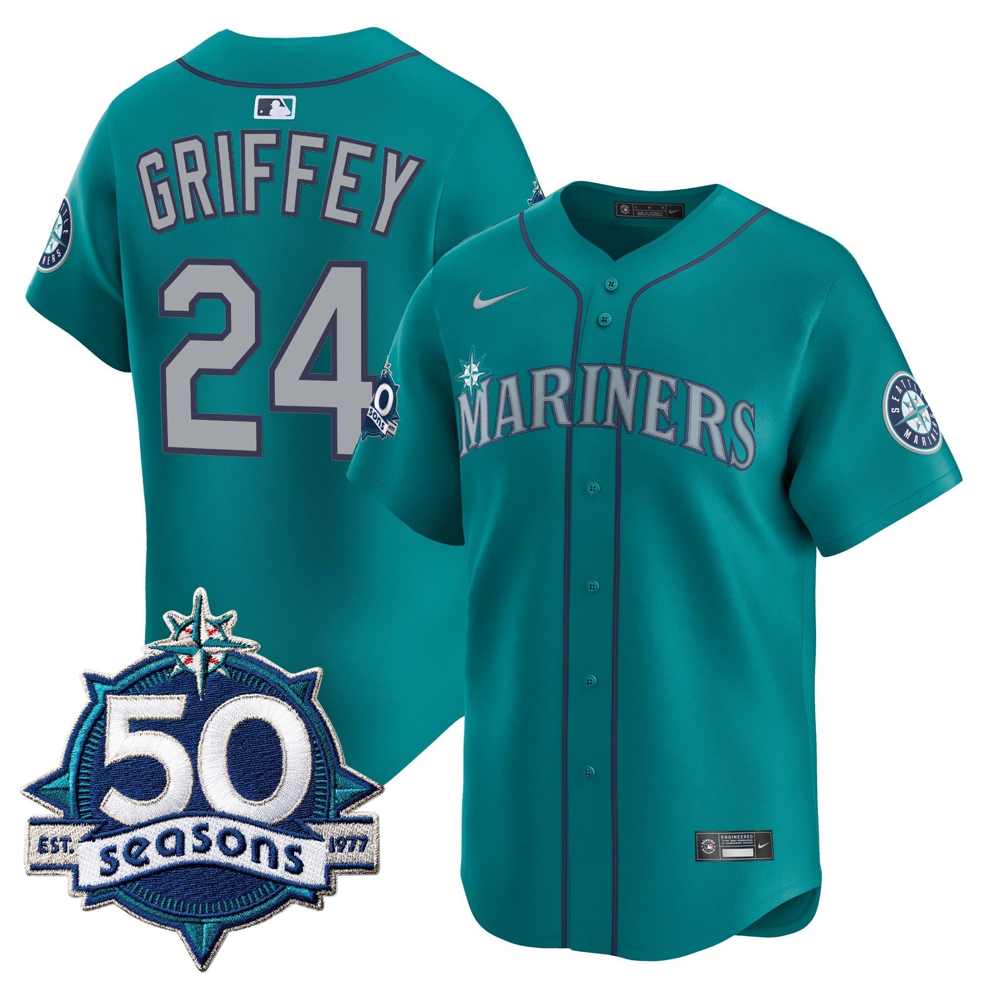 Men’s 50 Seasons Patch Vapor Premier Limited Jersey