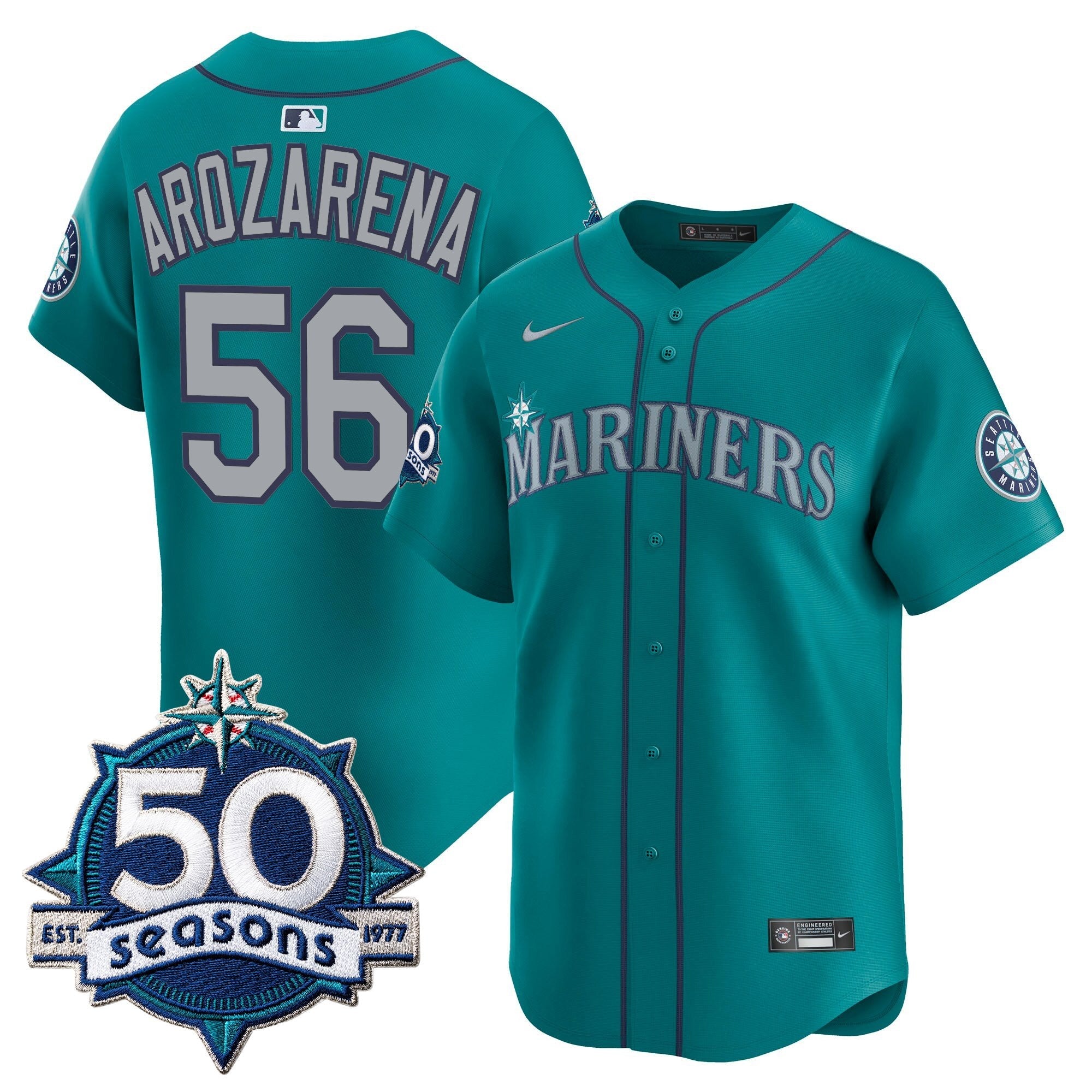 Men’s 50 Seasons Patch Vapor Premier Limited Jersey