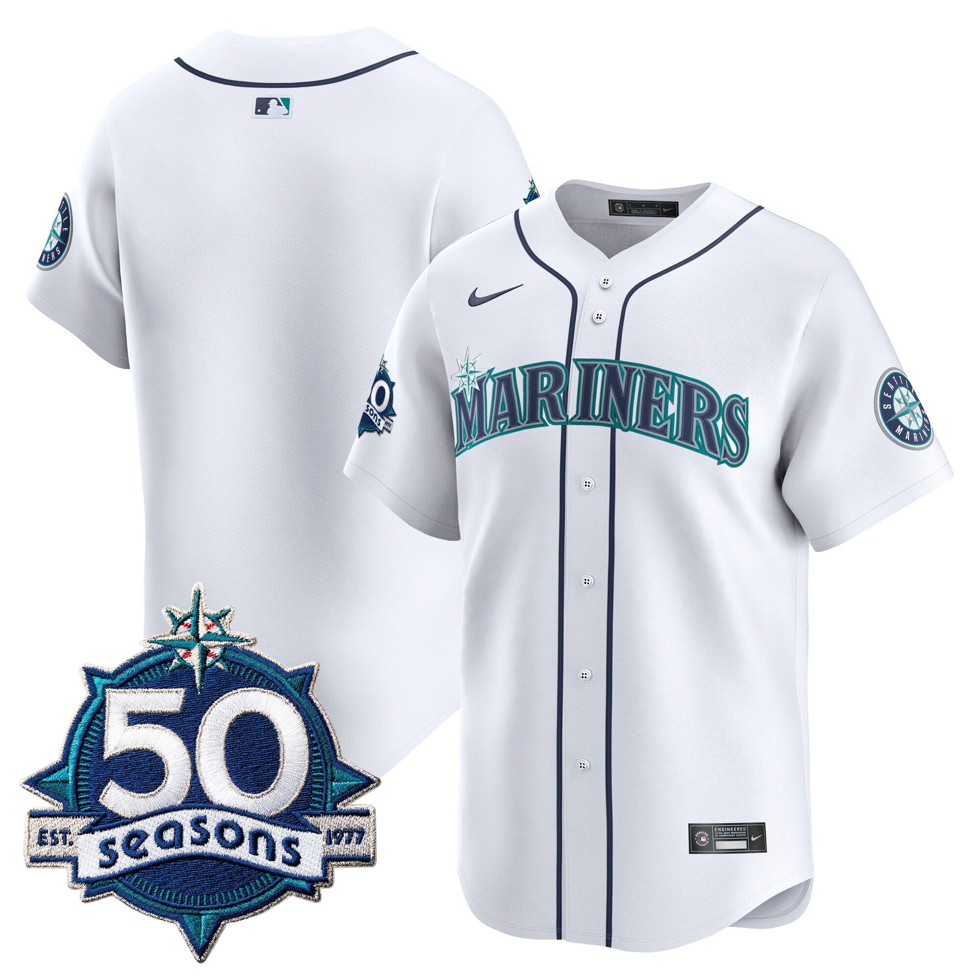 Men’s 50 Seasons Patch Vapor Premier Limited Jersey