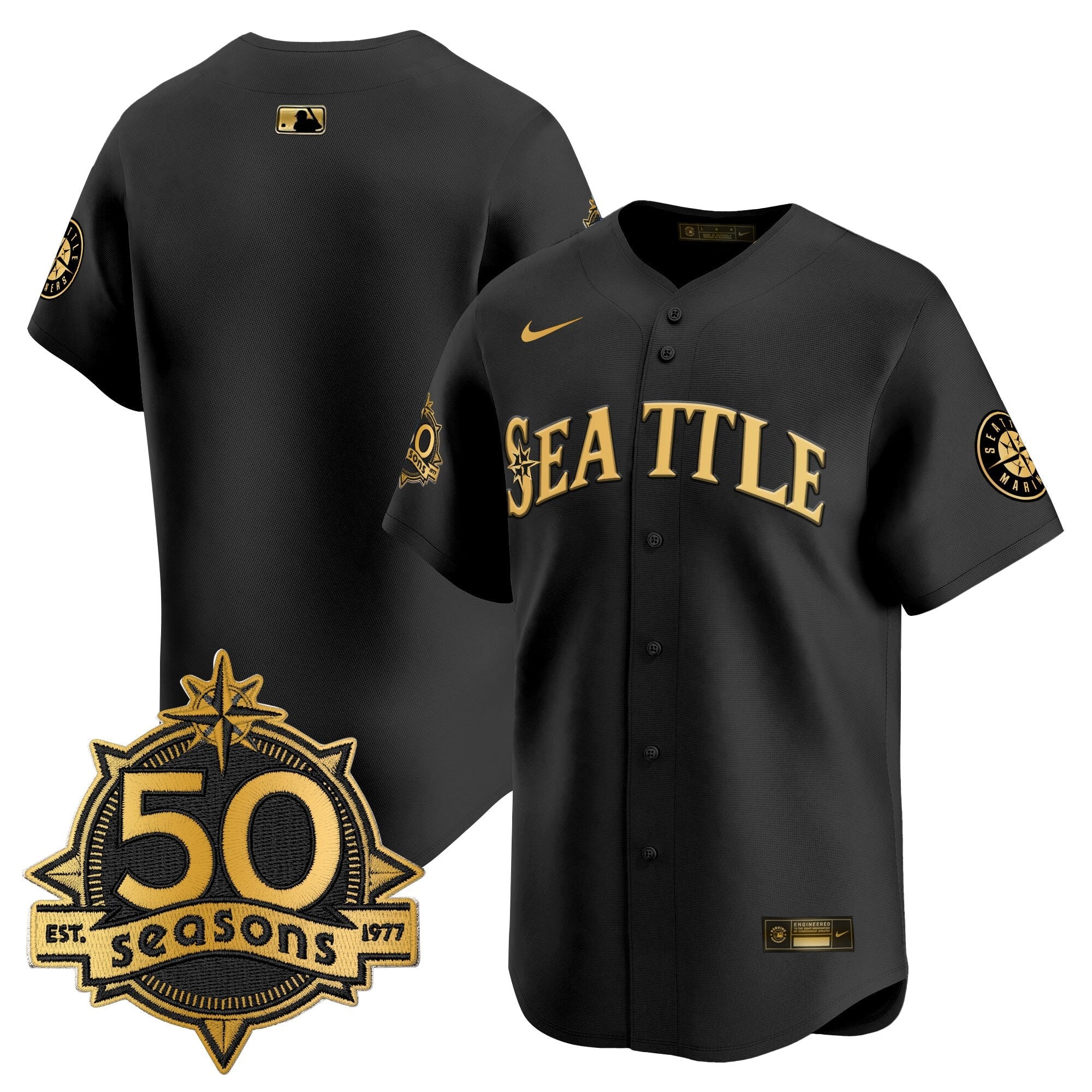 Men’s 50 Seasons Patch Vapor Premier Limited Jersey