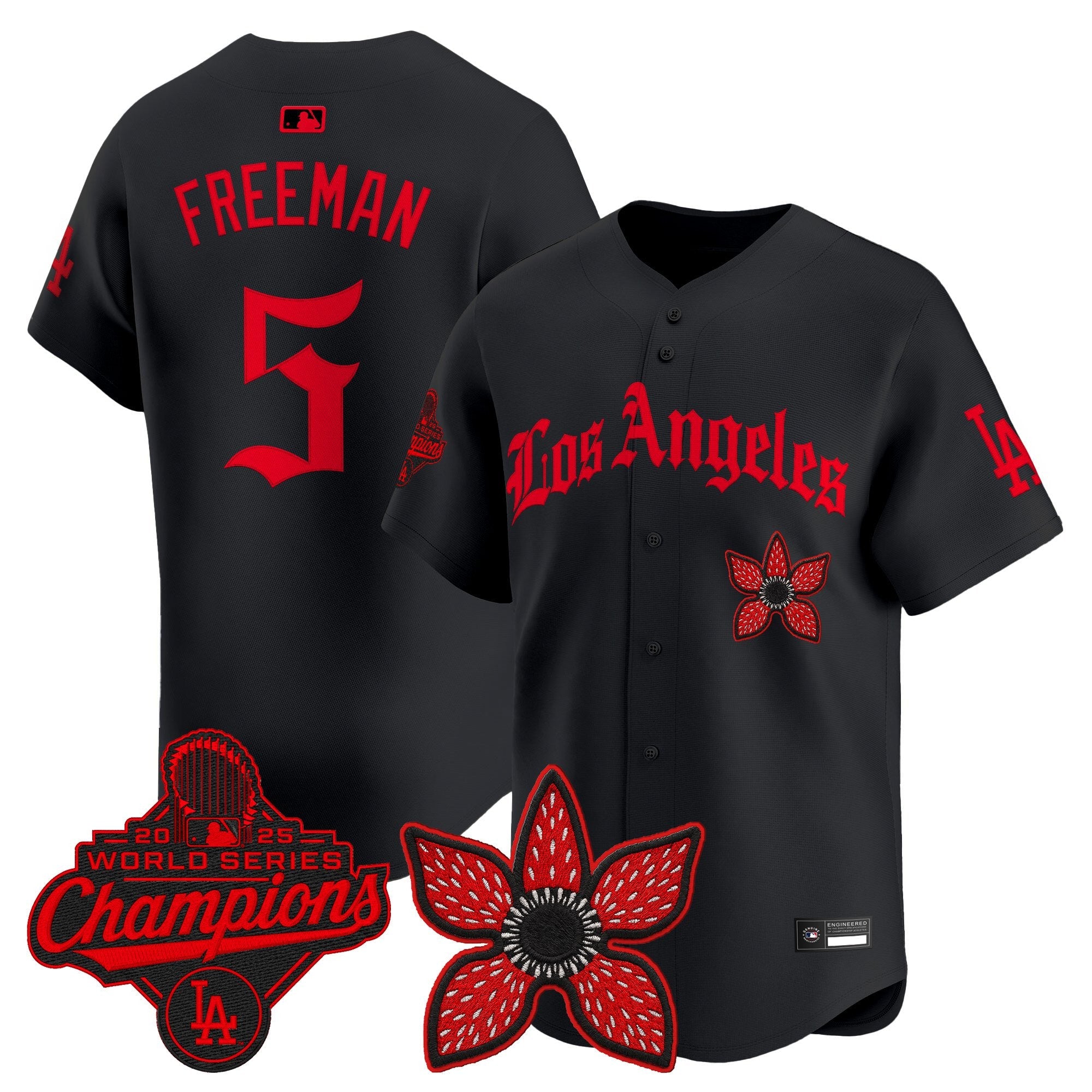 2025 World Series Champions x Stranger Things Vapor Premier Jersey