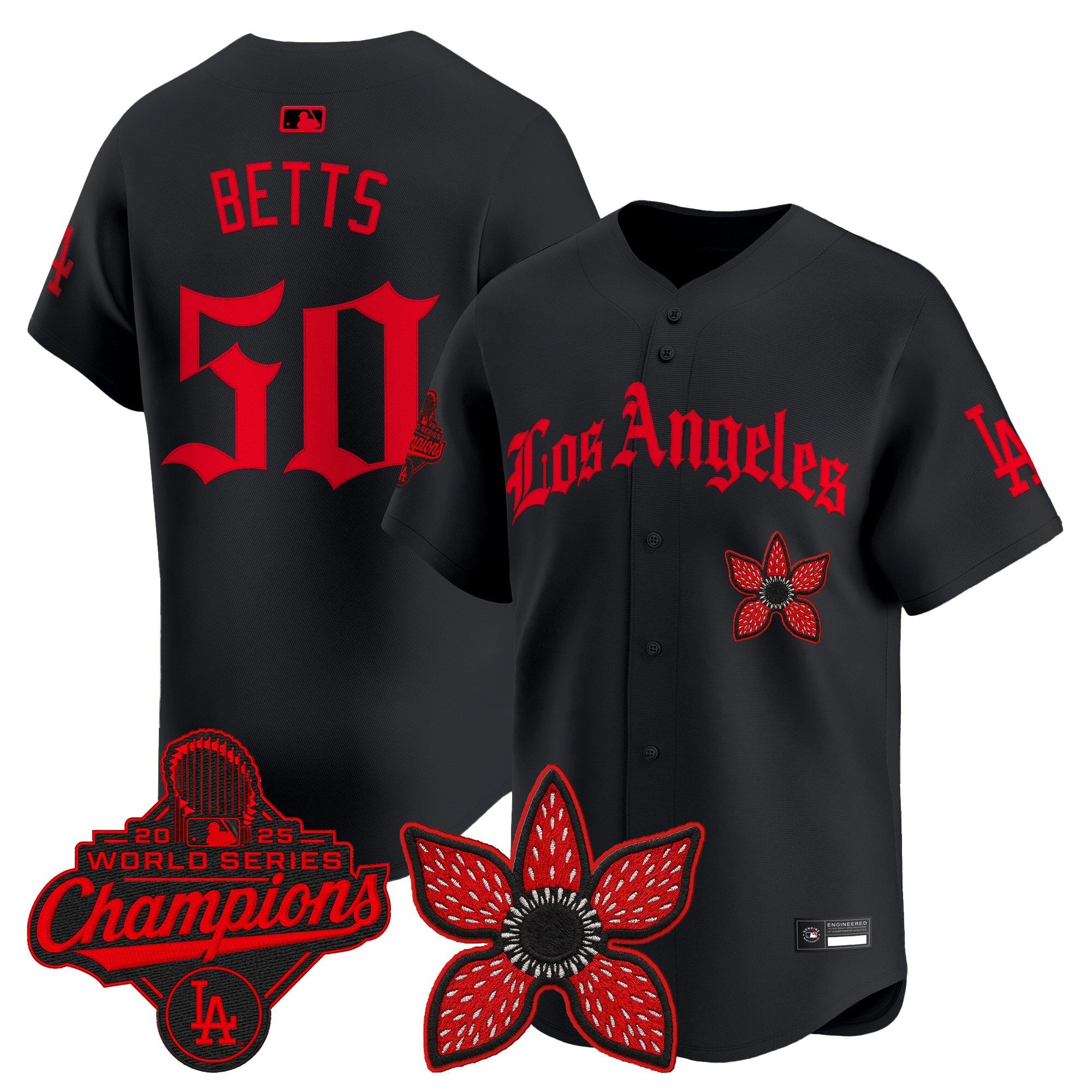 2025 World Series Champions x Stranger Things Vapor Premier Jersey