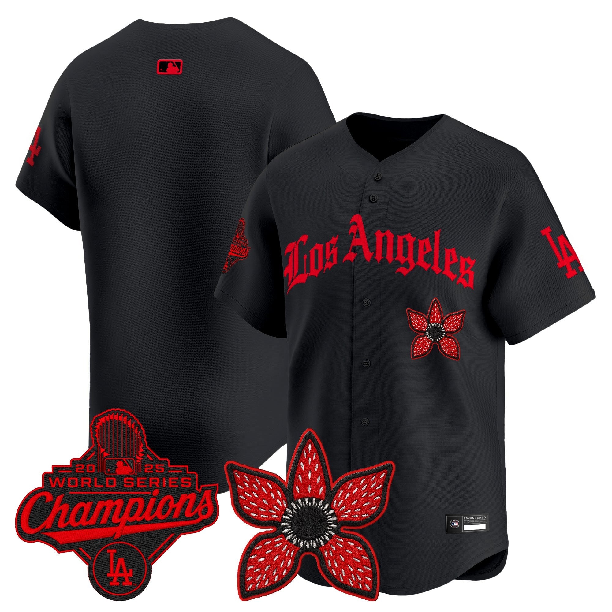 2025 World Series Champions x Stranger Things Vapor Premier Jersey