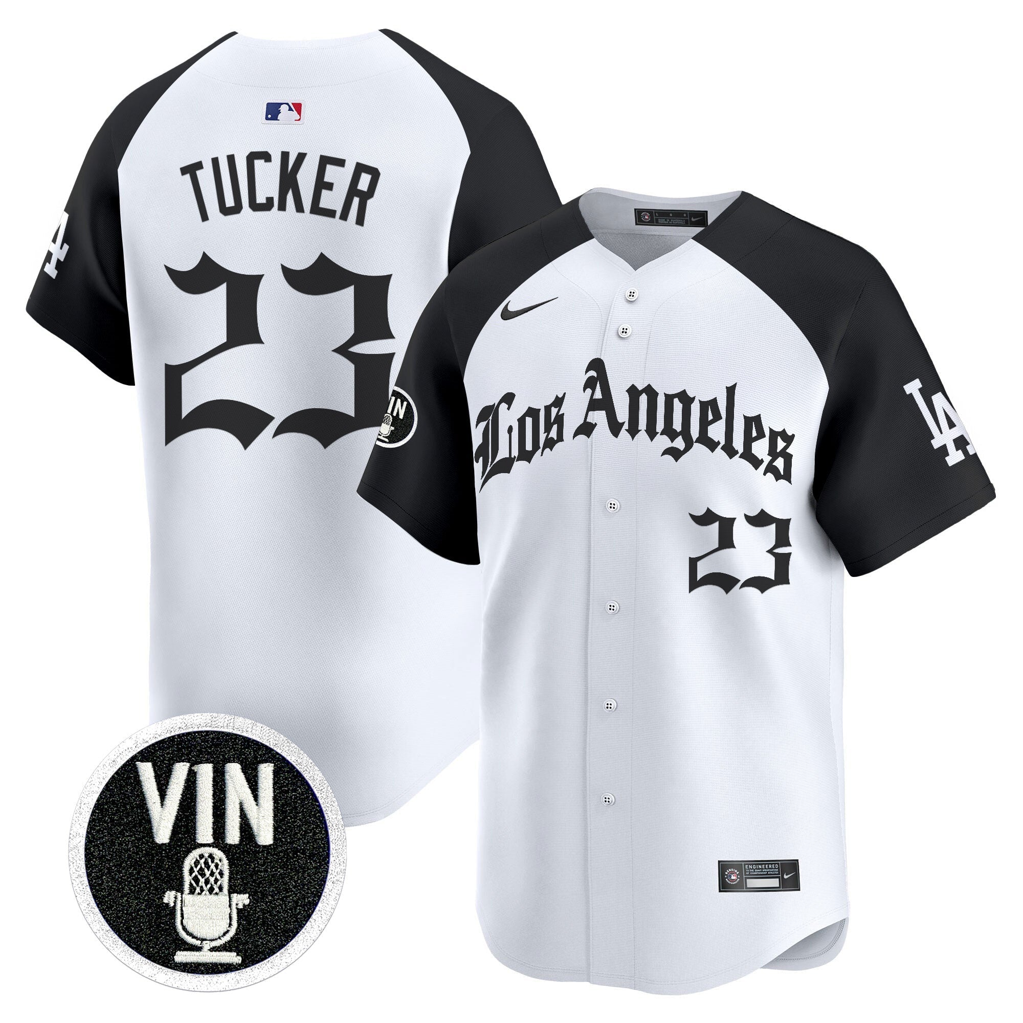 #23 Kyle Tucker Los Angeles “LA Gothic Style” Vapor Premier Limited Jersey