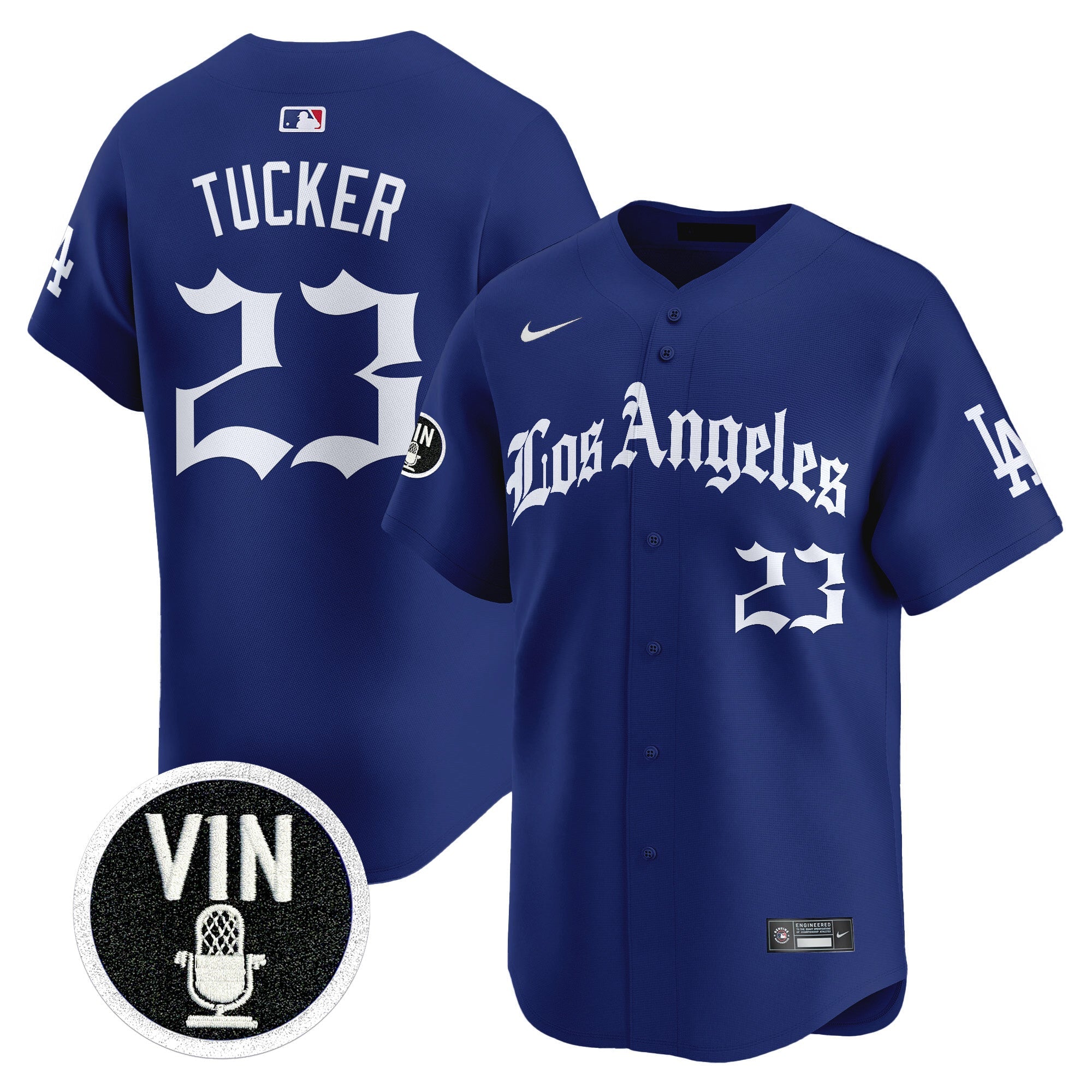 #23 Kyle Tucker Los Angeles “LA Gothic Style” Vapor Premier Limited Jersey
