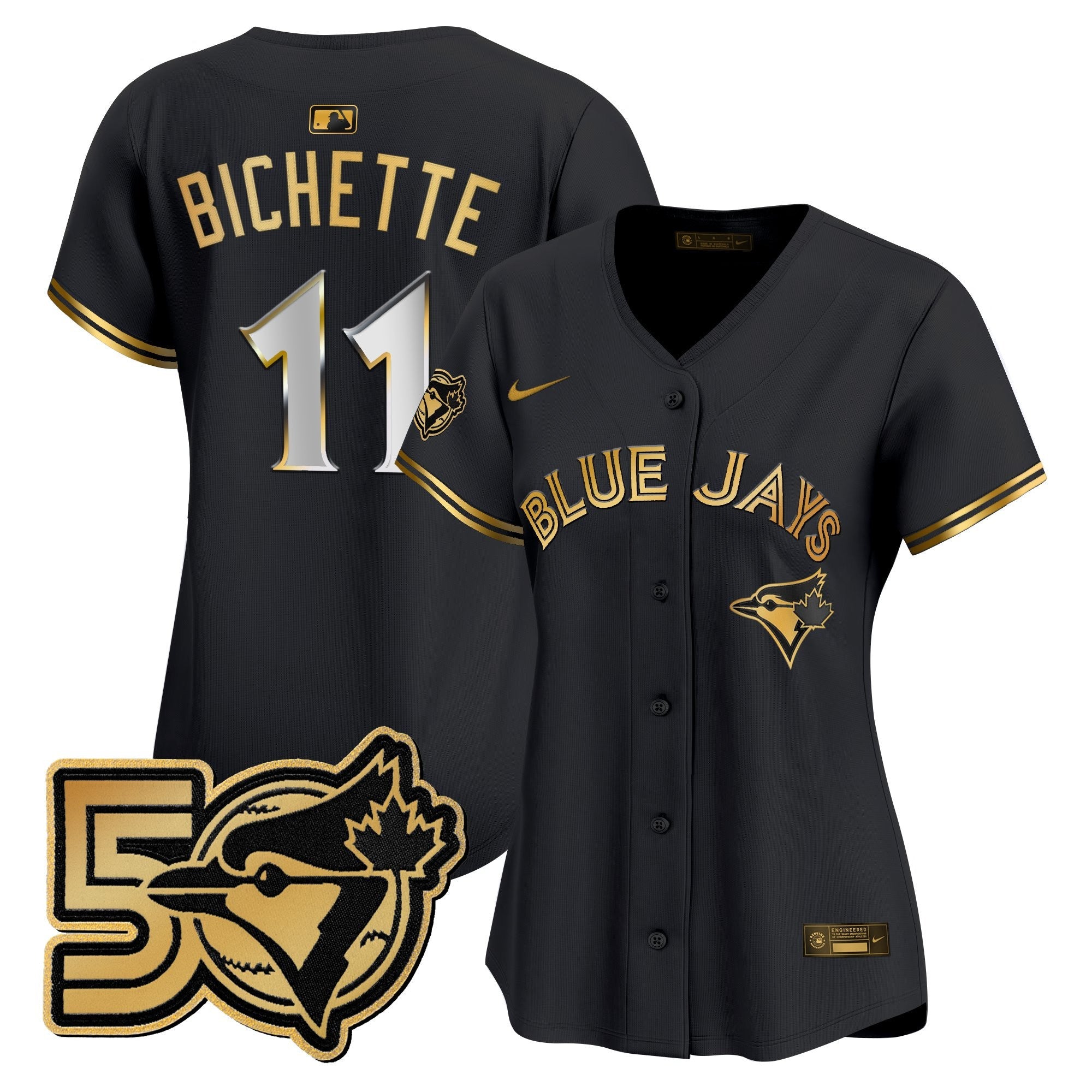 Women’s 50 Seasons Patch Vapor Premier Limited Jersey
