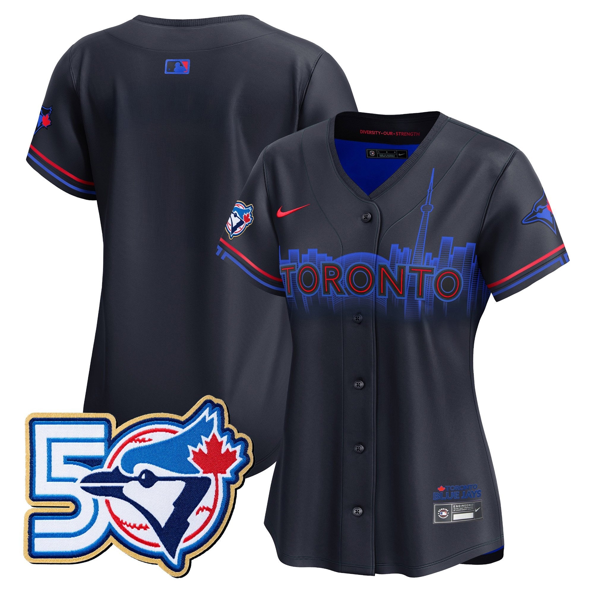 Women’s 50 Seasons Patch Vapor Premier Limited Jersey
