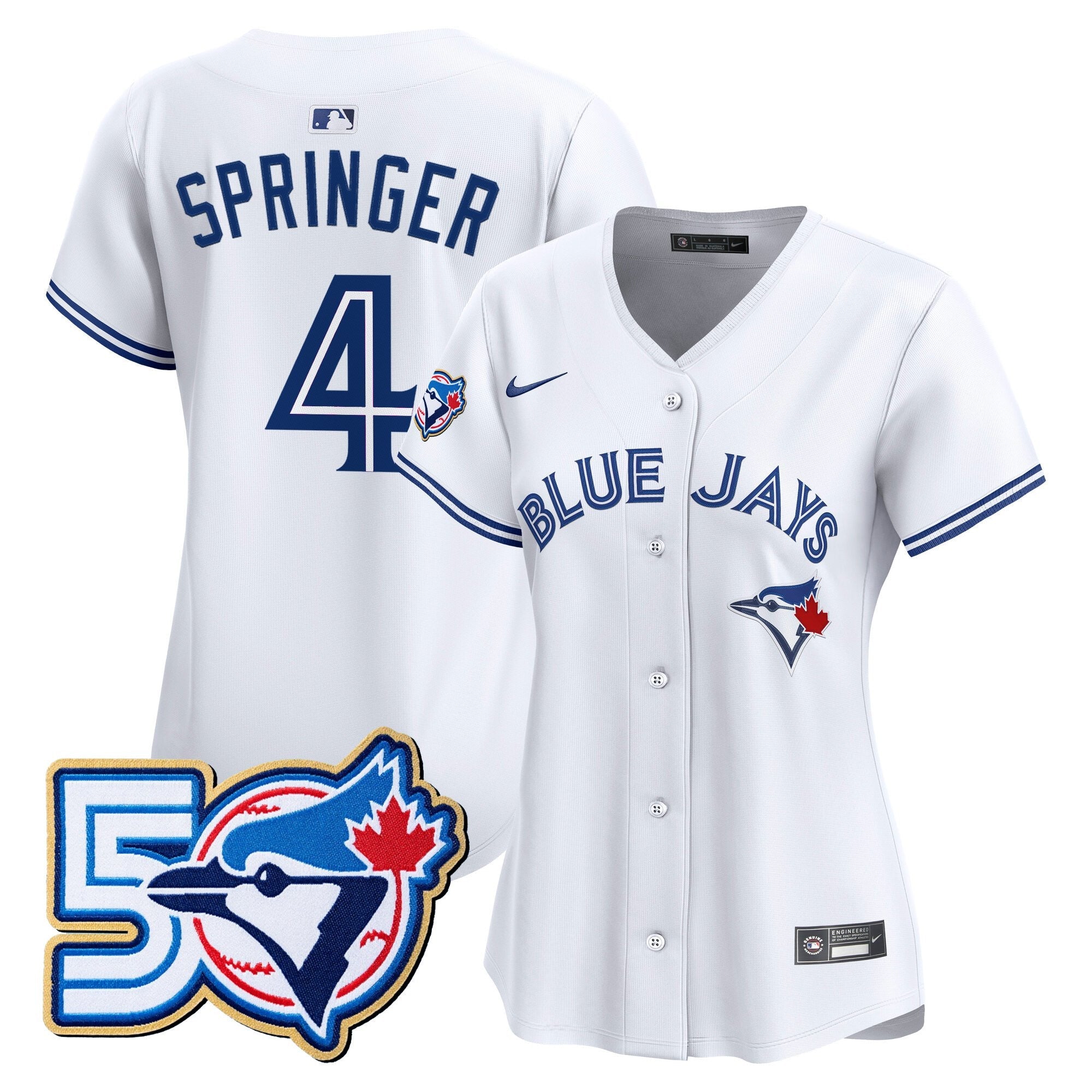 Women’s 50 Seasons Patch Vapor Premier Limited Jersey