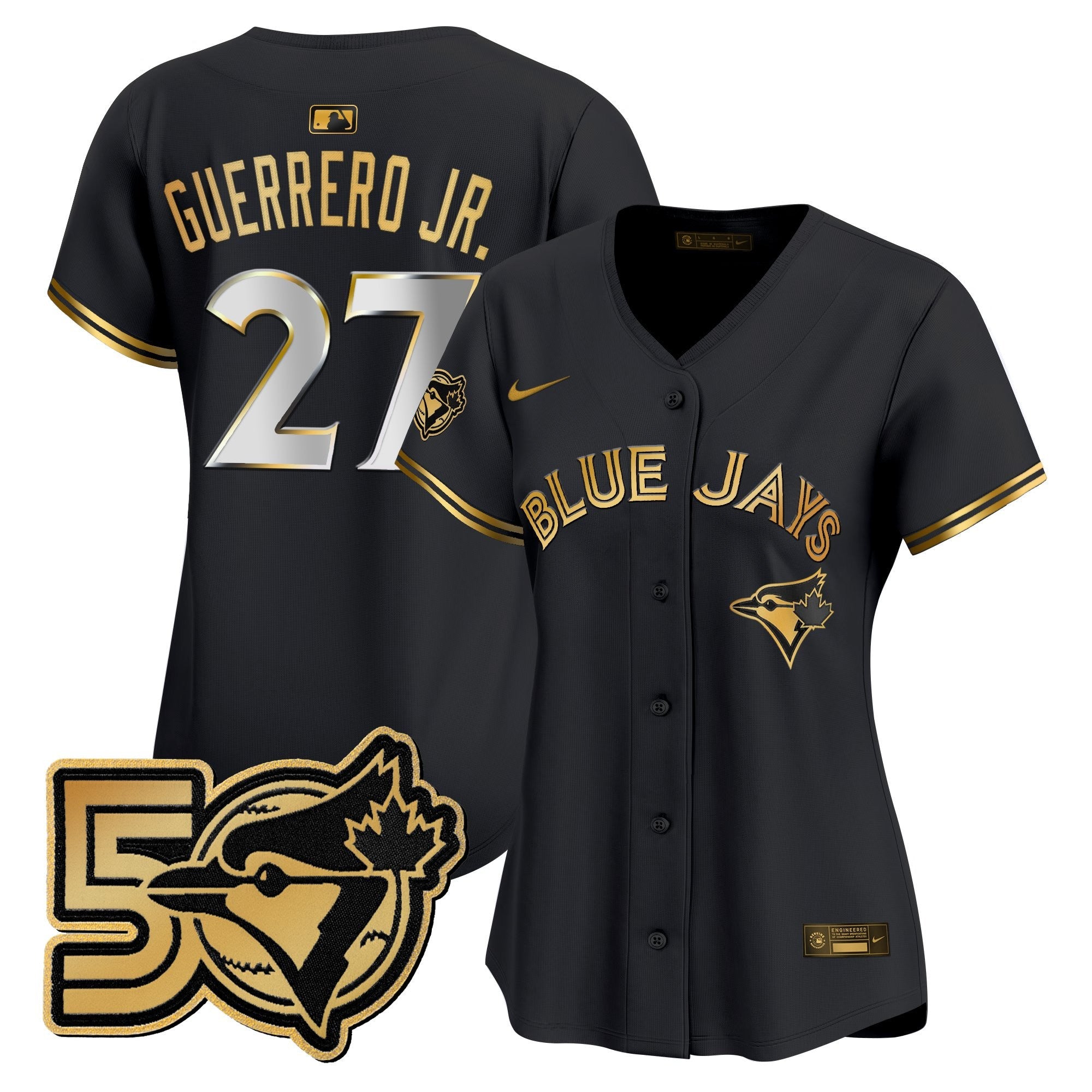 Women’s 50 Seasons Patch Vapor Premier Limited Jersey