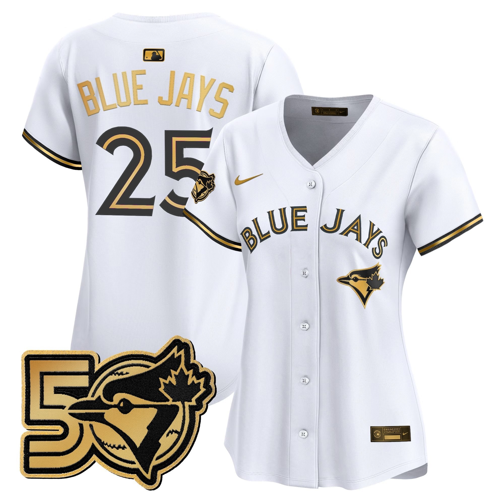 Women’s 50 Seasons Patch Vapor Premier Limited Jersey