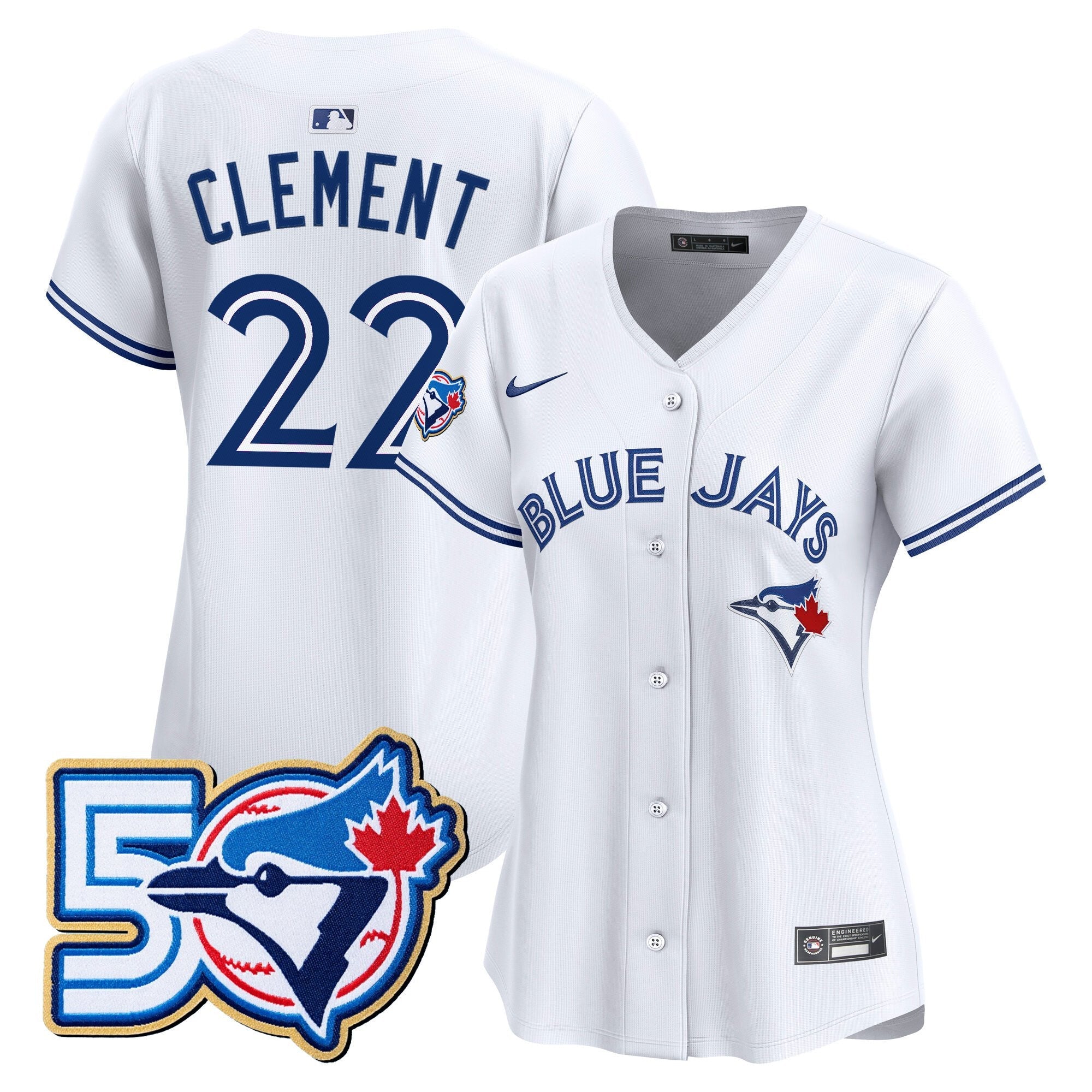 Women’s 50 Seasons Patch Vapor Premier Limited Jersey