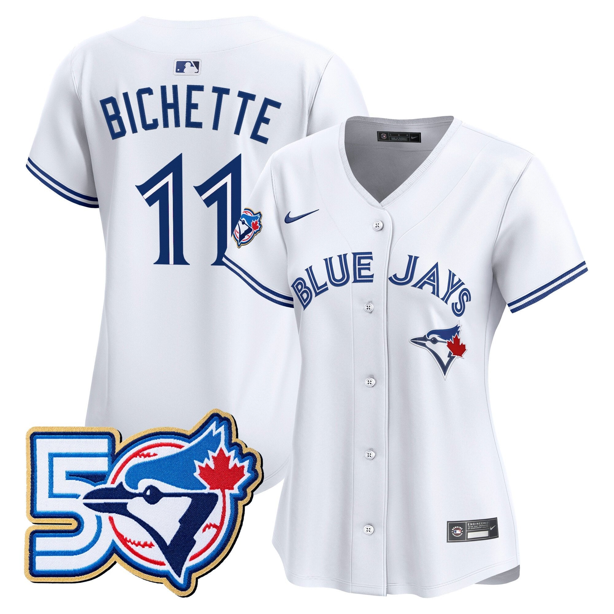 Women’s 50 Seasons Patch Vapor Premier Limited Jersey