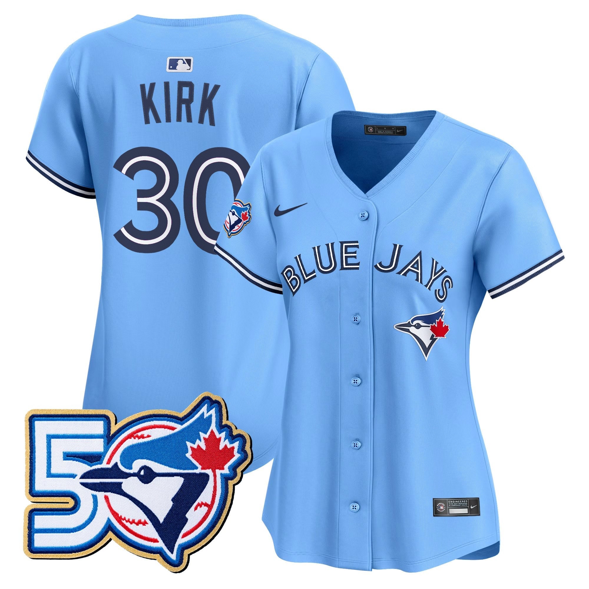 Women’s 50 Seasons Patch Vapor Premier Limited Jersey