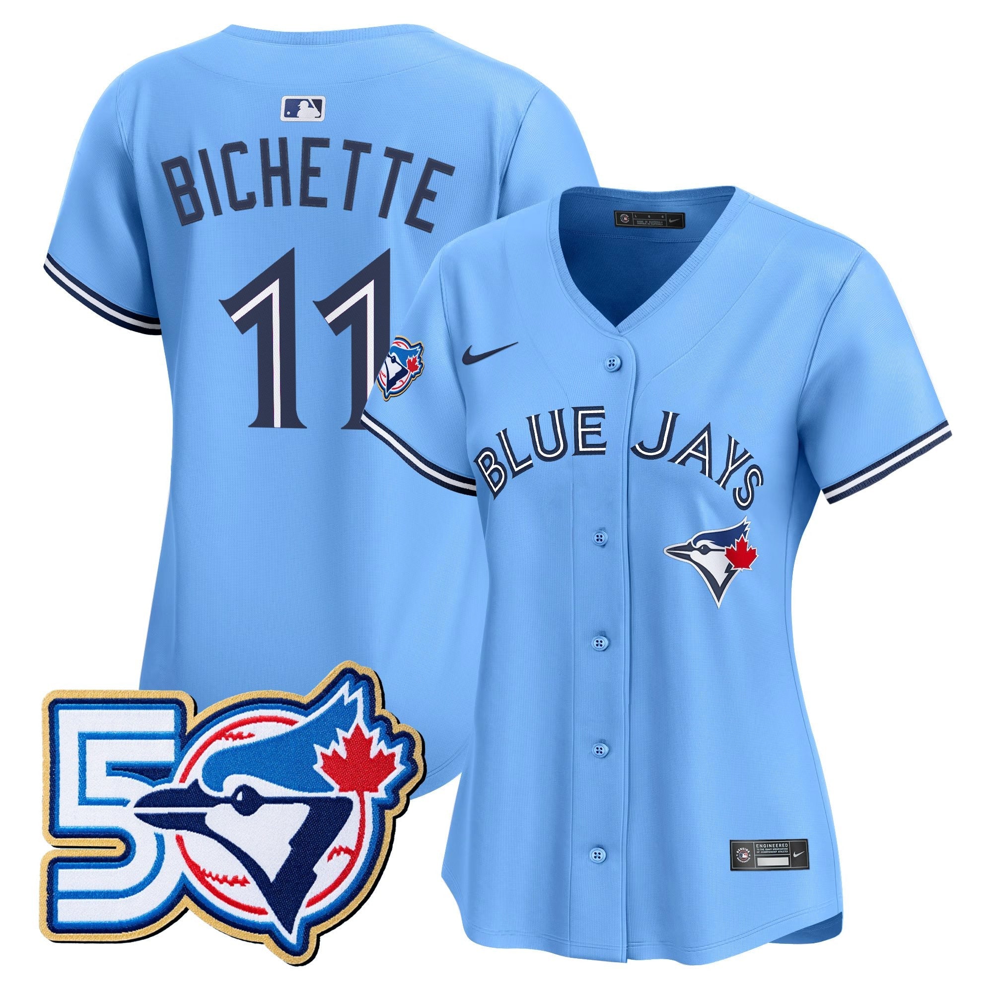 Women’s 50 Seasons Patch Vapor Premier Limited Jersey