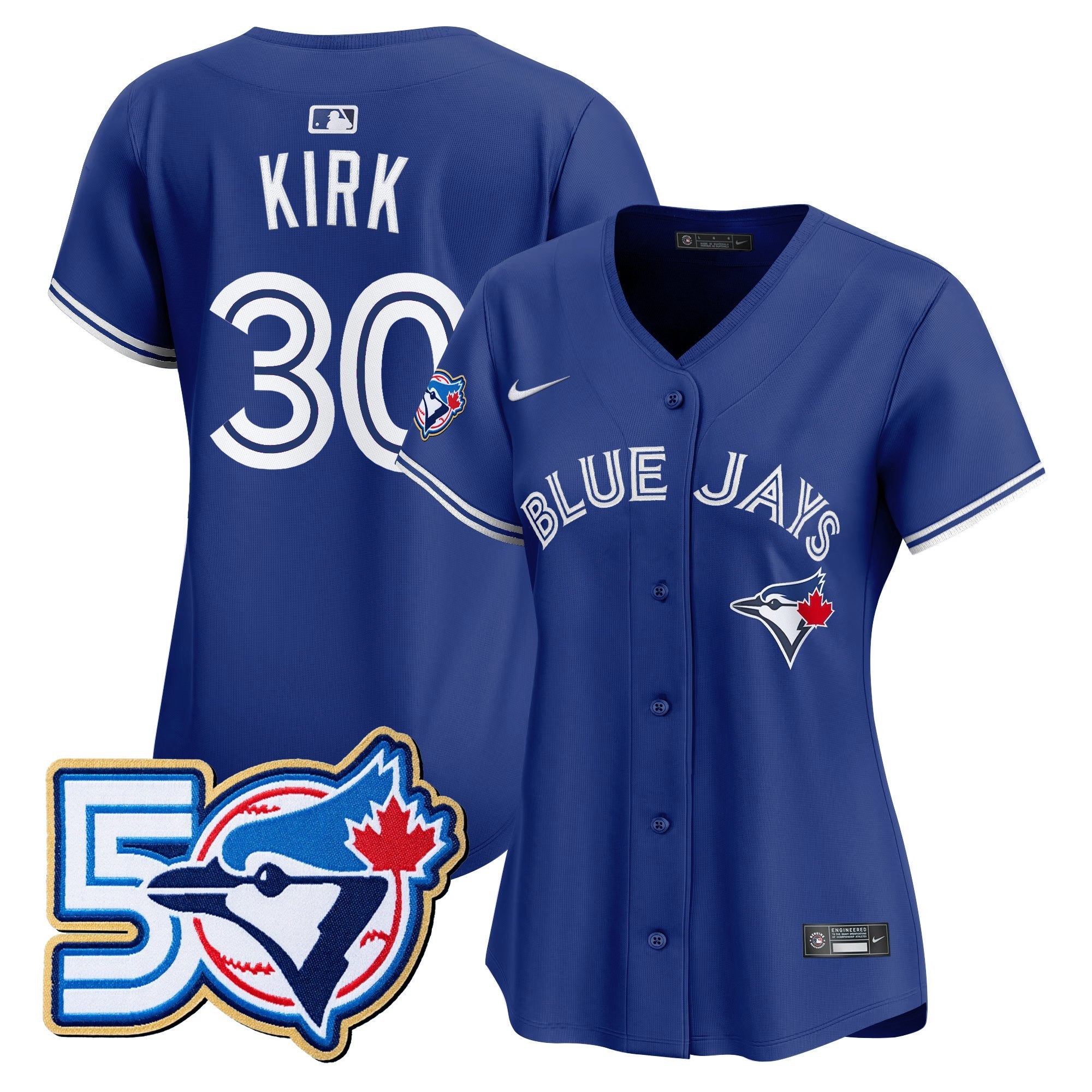 Women’s 50 Seasons Patch Vapor Premier Limited Jersey