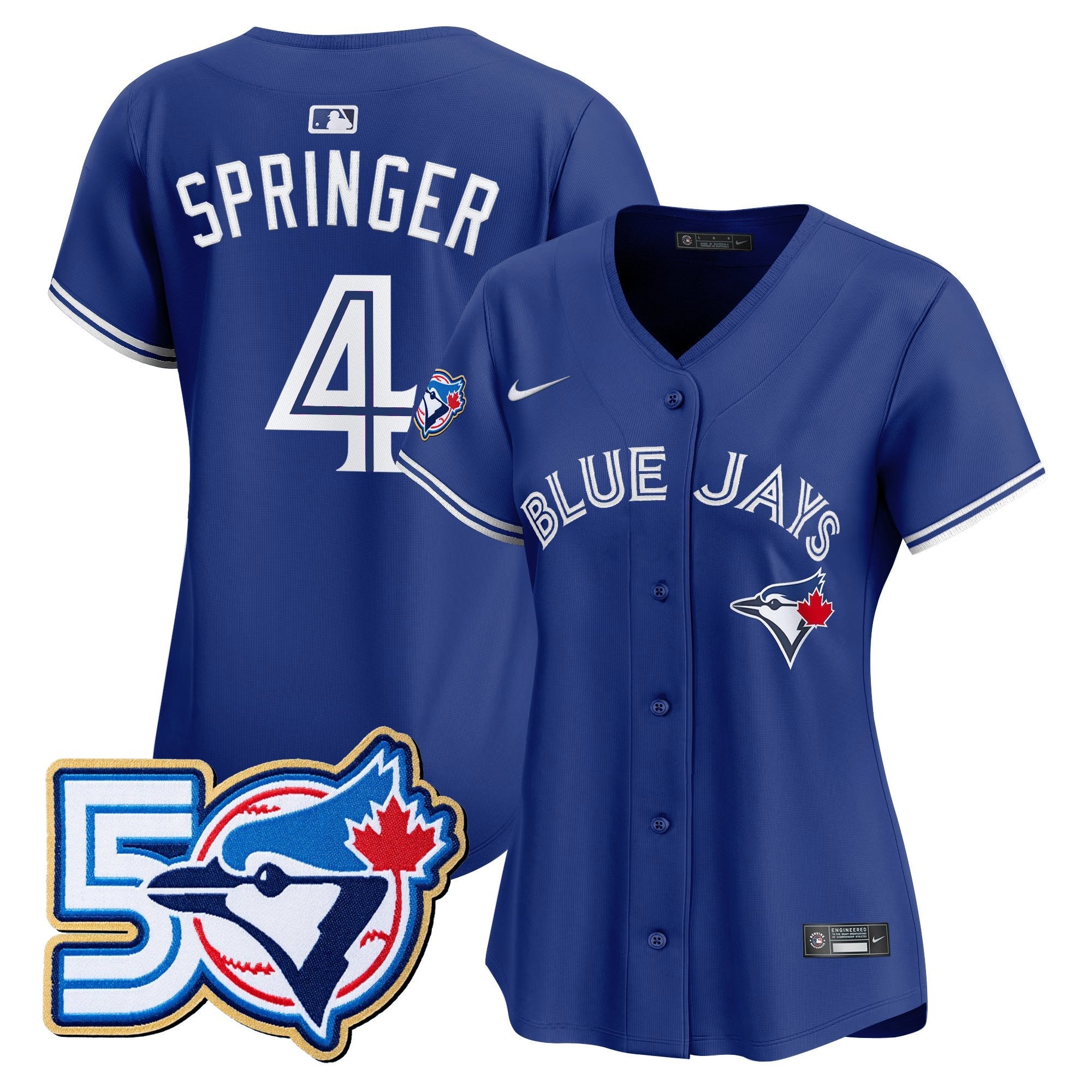 Women’s 50 Seasons Patch Vapor Premier Limited Jersey