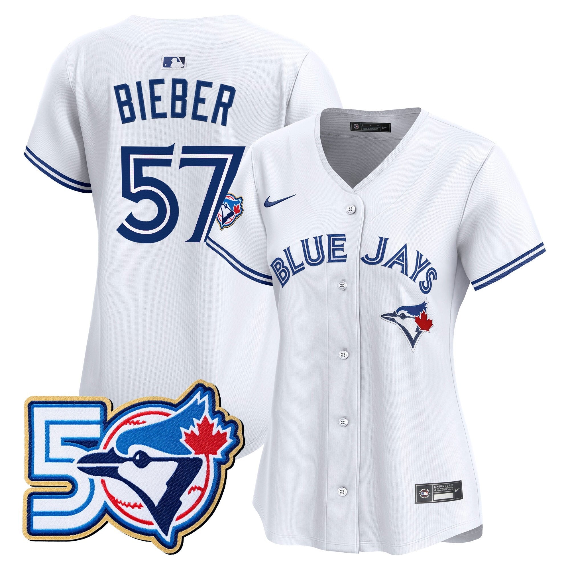 Women’s 50 Seasons Patch Vapor Premier Limited Jersey