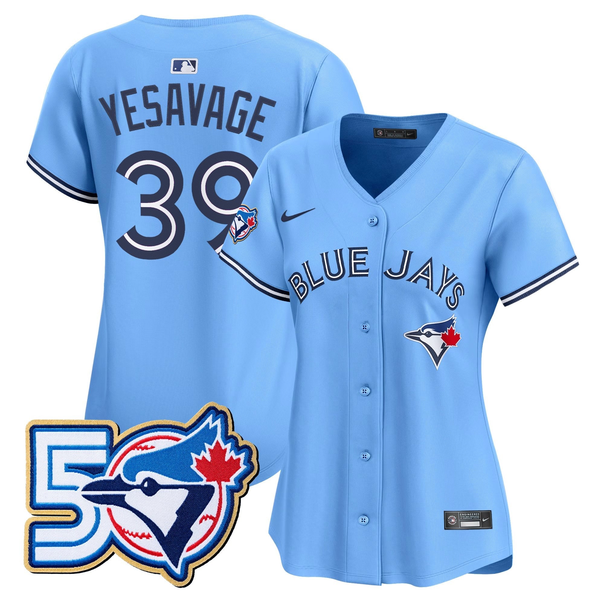 Women’s 50 Seasons Patch Vapor Premier Limited Jersey