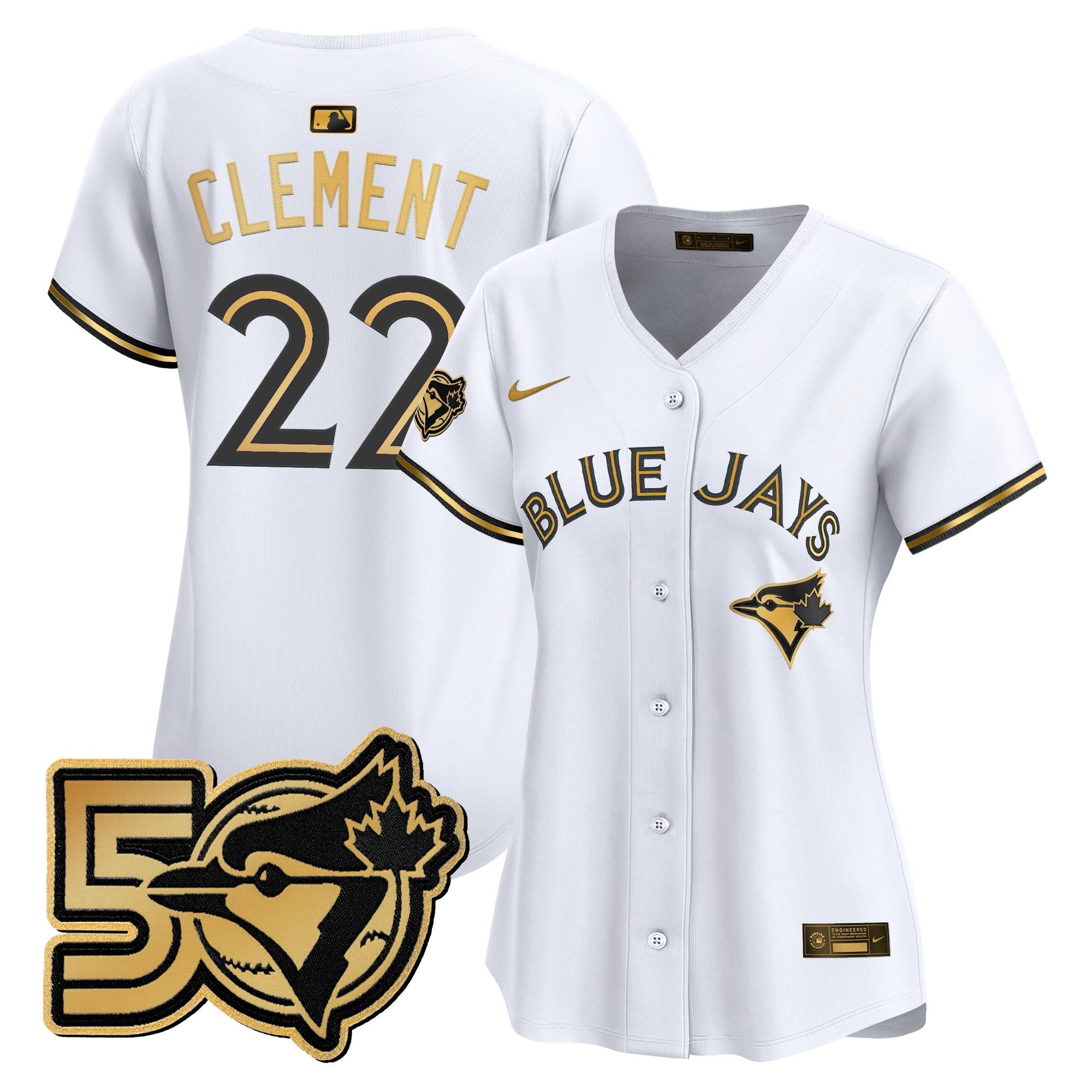 Women’s 50 Seasons Patch Vapor Premier Limited Jersey