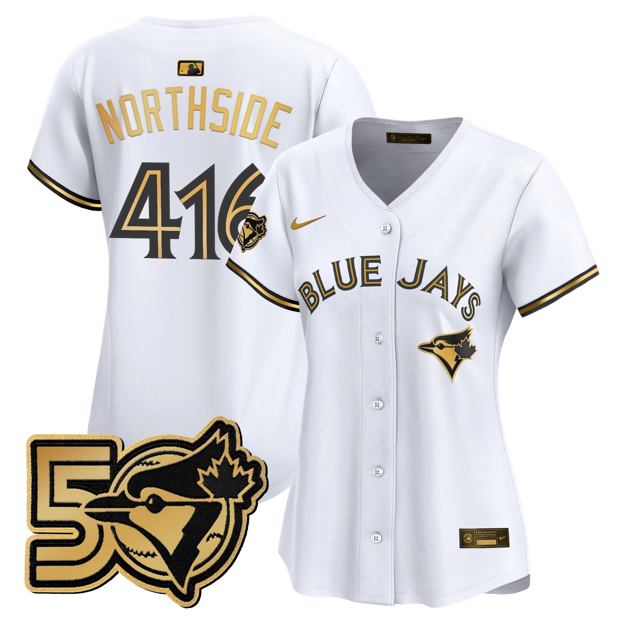 Women’s 50 Seasons Patch Vapor Premier Limited Jersey