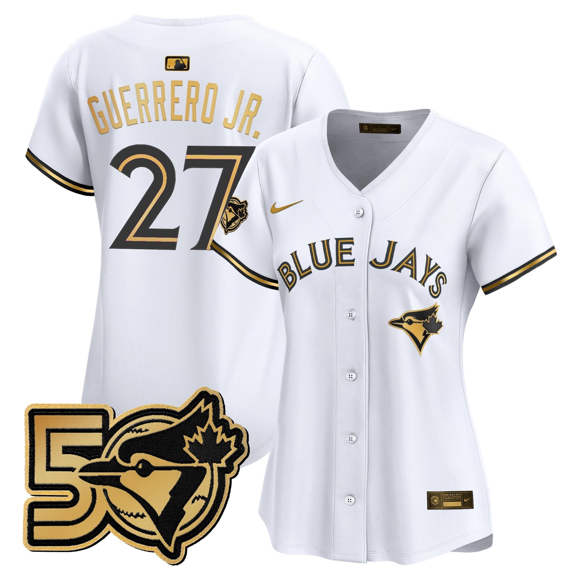 Women’s 50 Seasons Patch Vapor Premier Limited Jersey