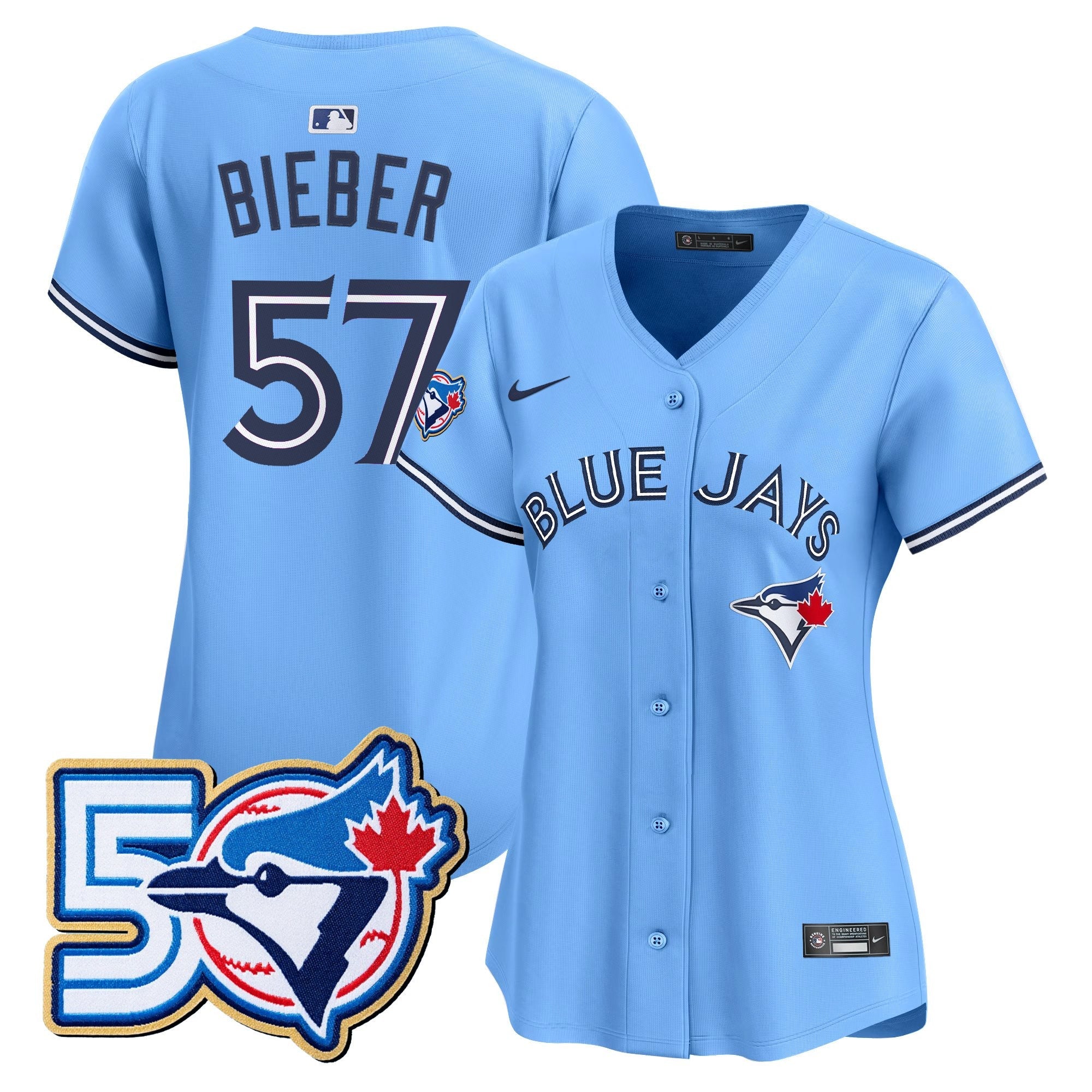Women’s 50 Seasons Patch Vapor Premier Limited Jersey