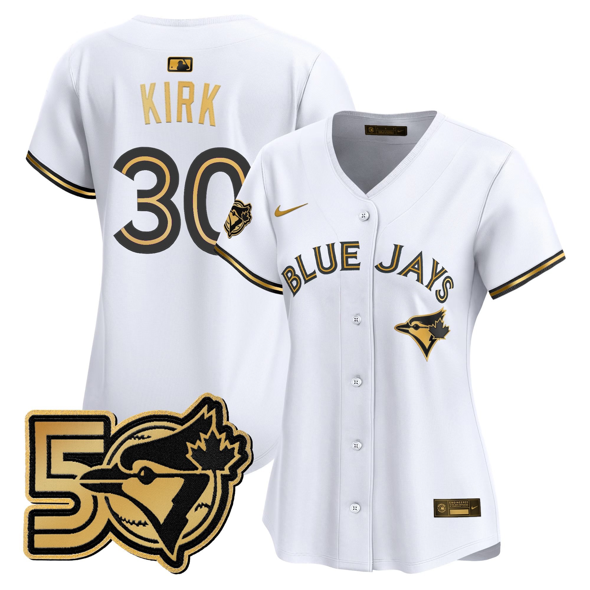 Women’s 50 Seasons Patch Vapor Premier Limited Jersey