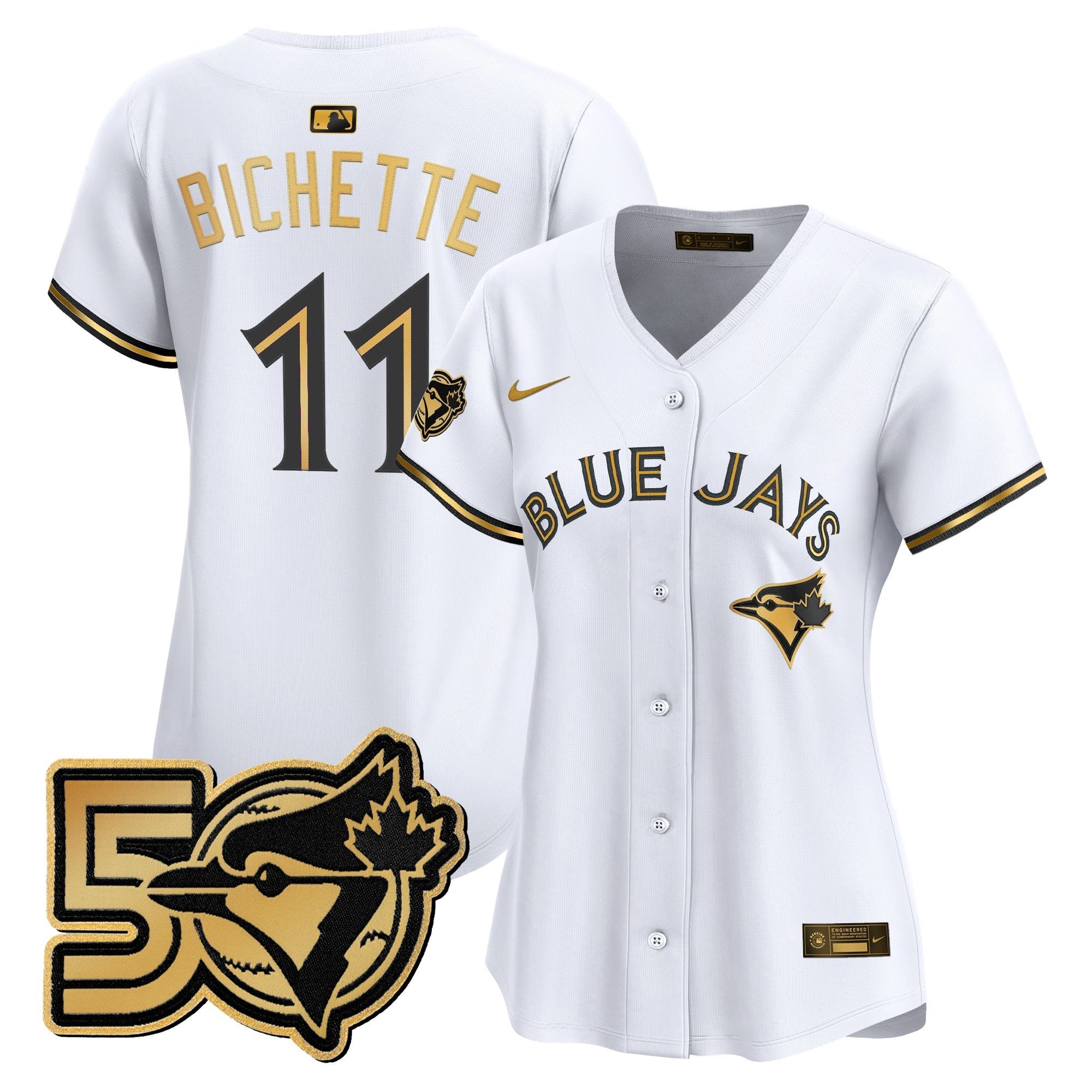 Women’s 50 Seasons Patch Vapor Premier Limited Jersey