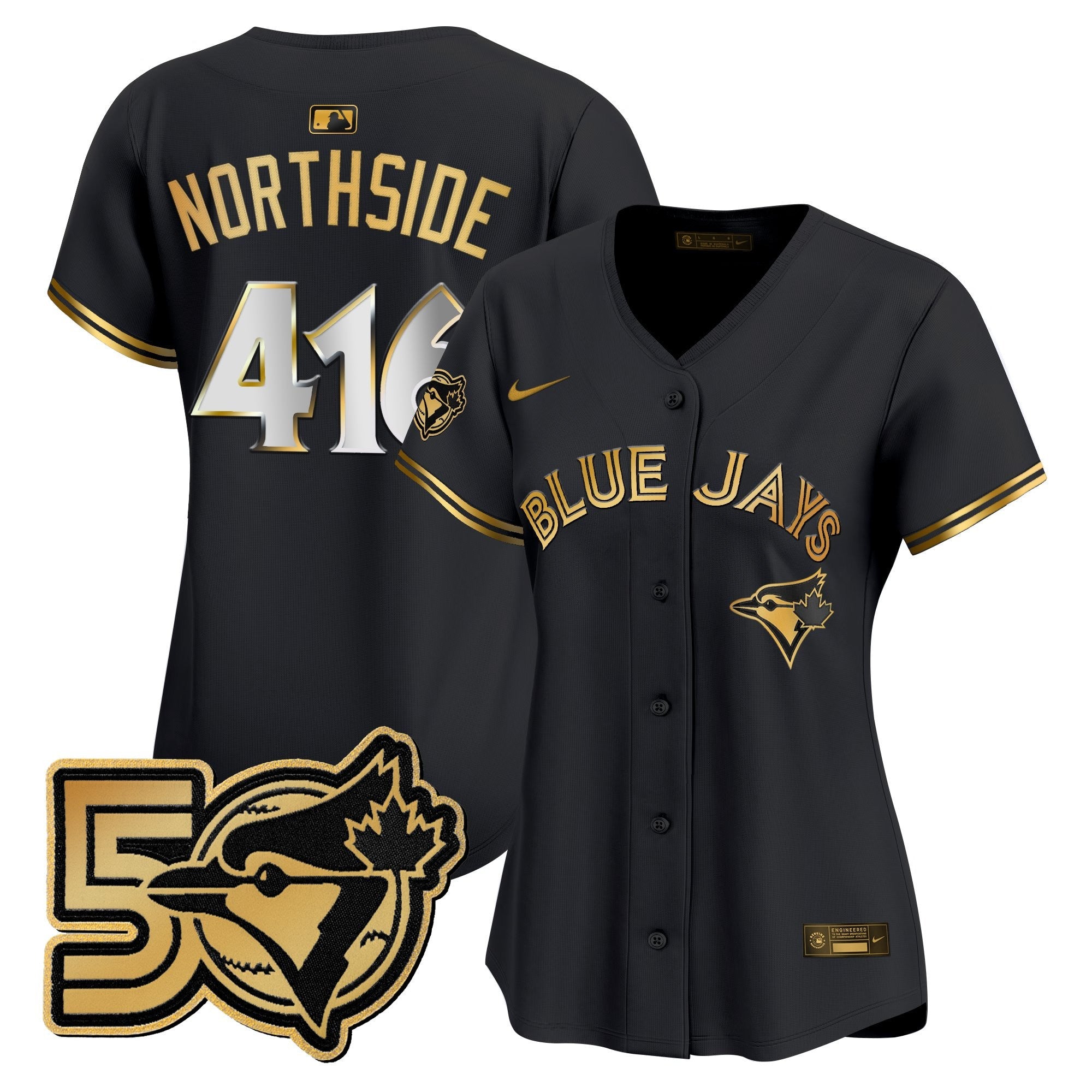 Women’s 50 Seasons Patch Vapor Premier Limited Jersey