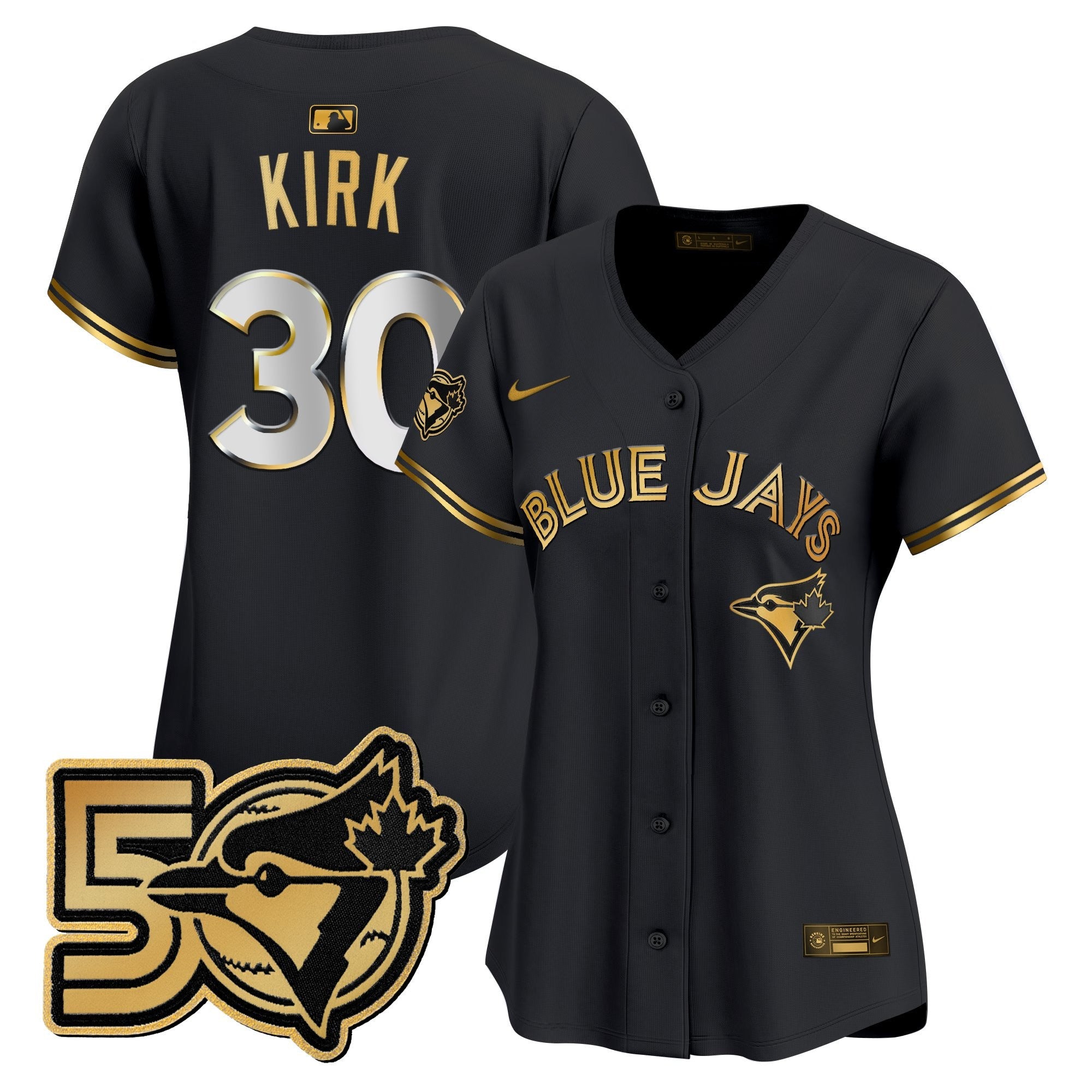 Women’s 50 Seasons Patch Vapor Premier Limited Jersey
