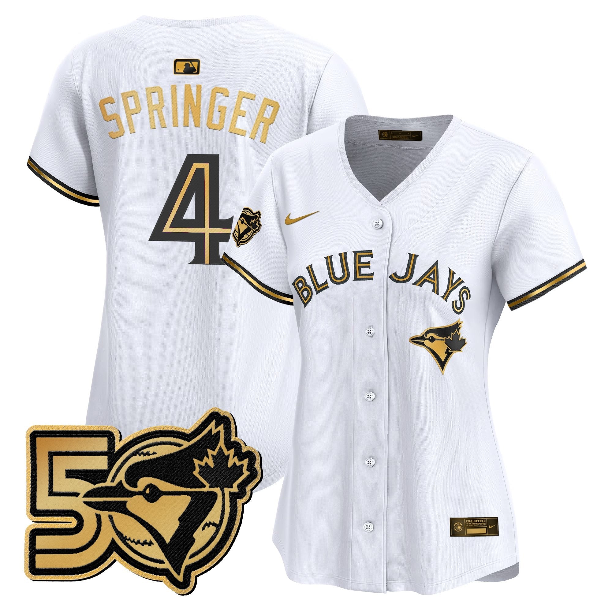 Women’s 50 Seasons Patch Vapor Premier Limited Jersey