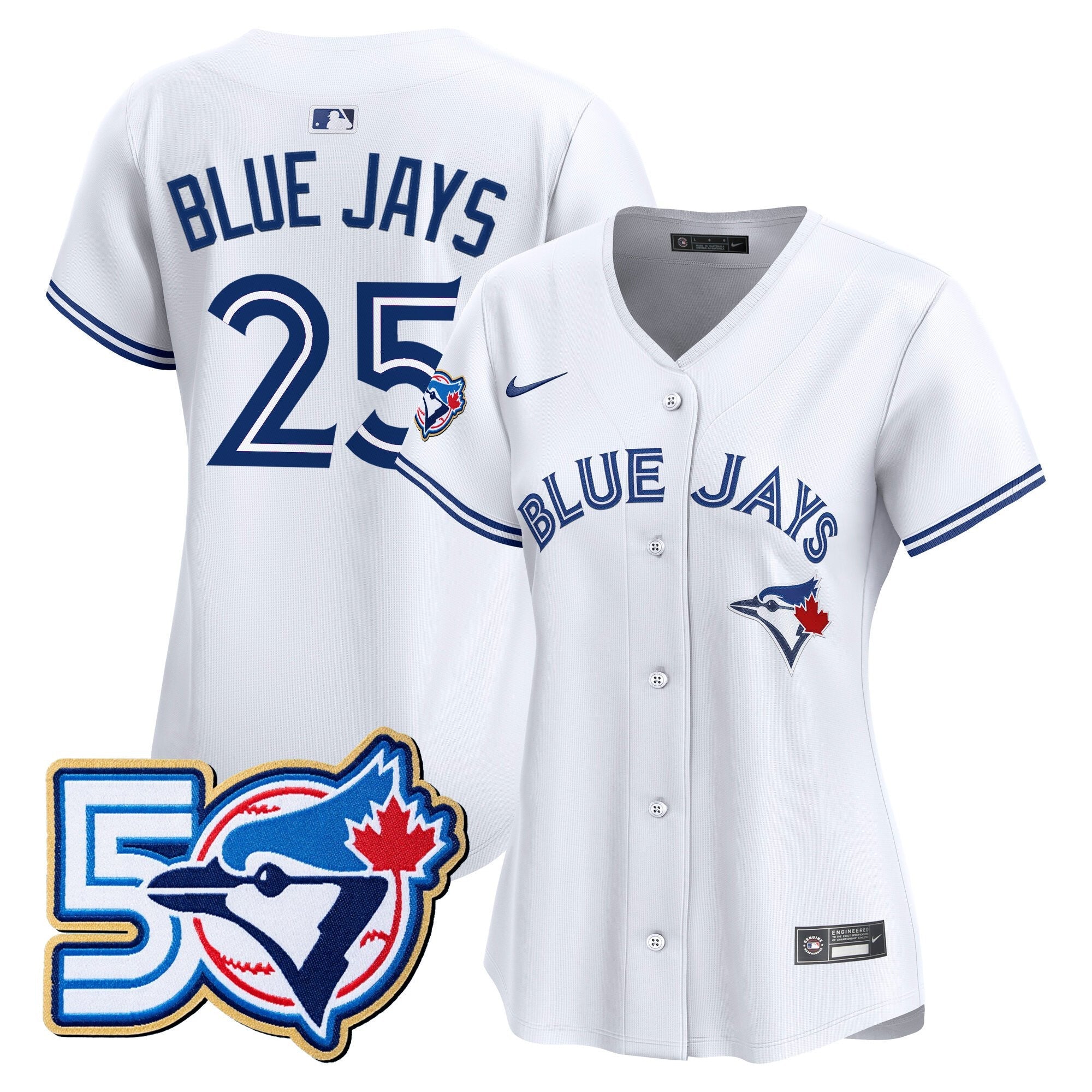 Women’s 50 Seasons Patch Vapor Premier Limited Jersey