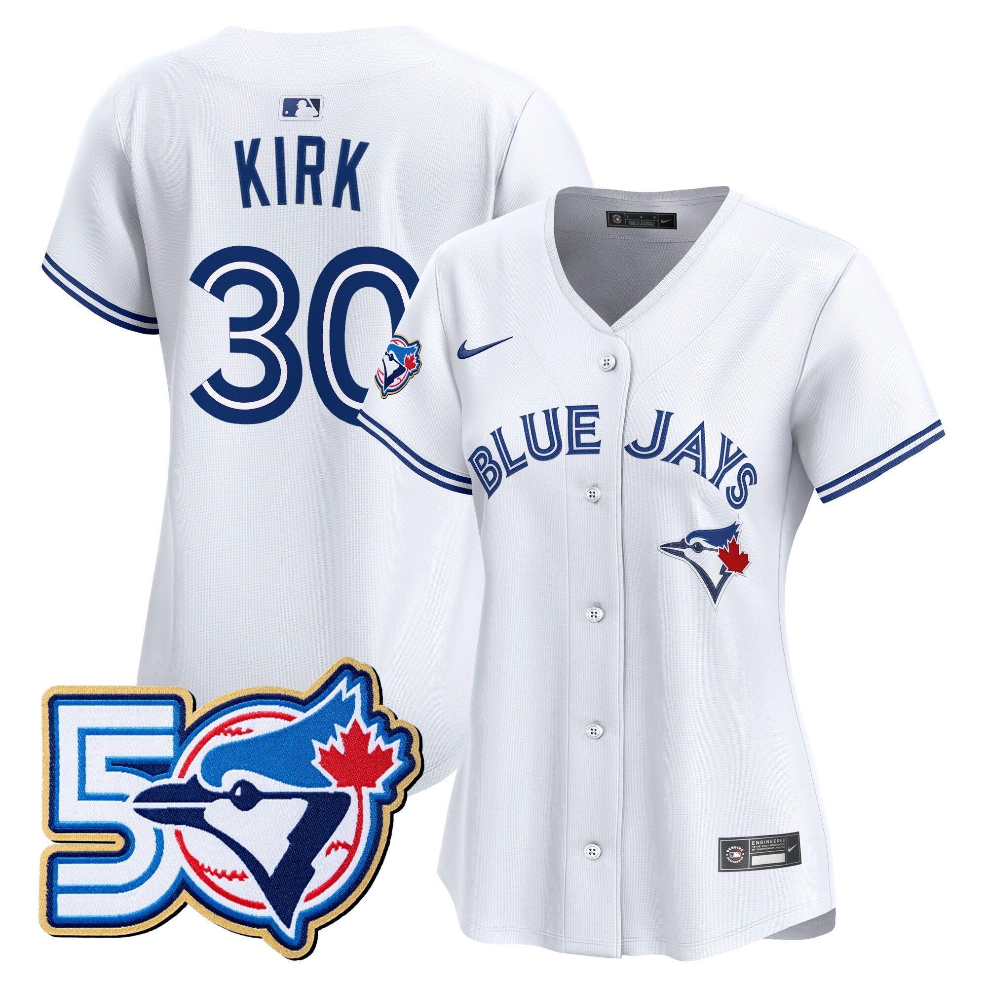 Women’s 50 Seasons Patch Vapor Premier Limited Jersey
