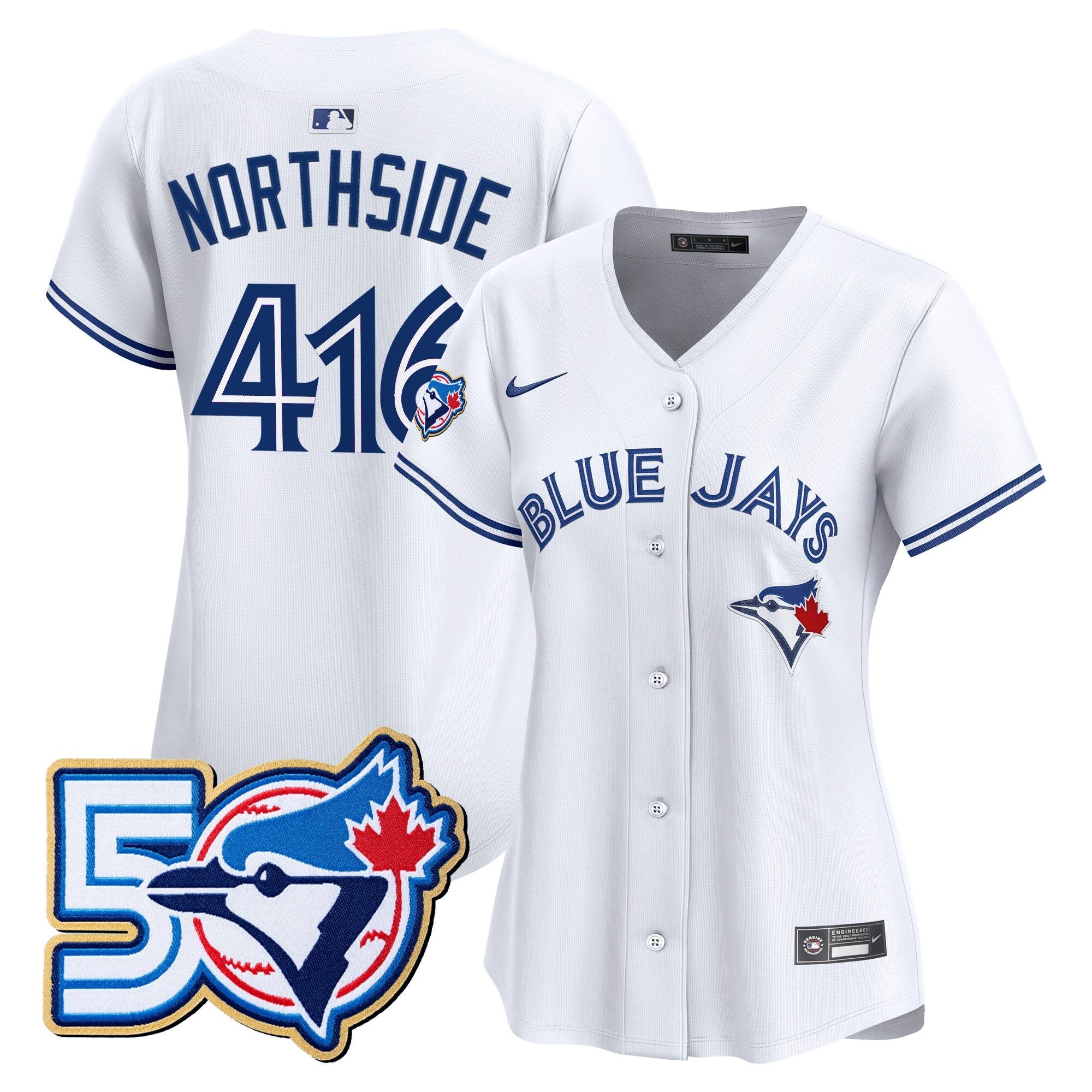 Women’s 50 Seasons Patch Vapor Premier Limited Jersey