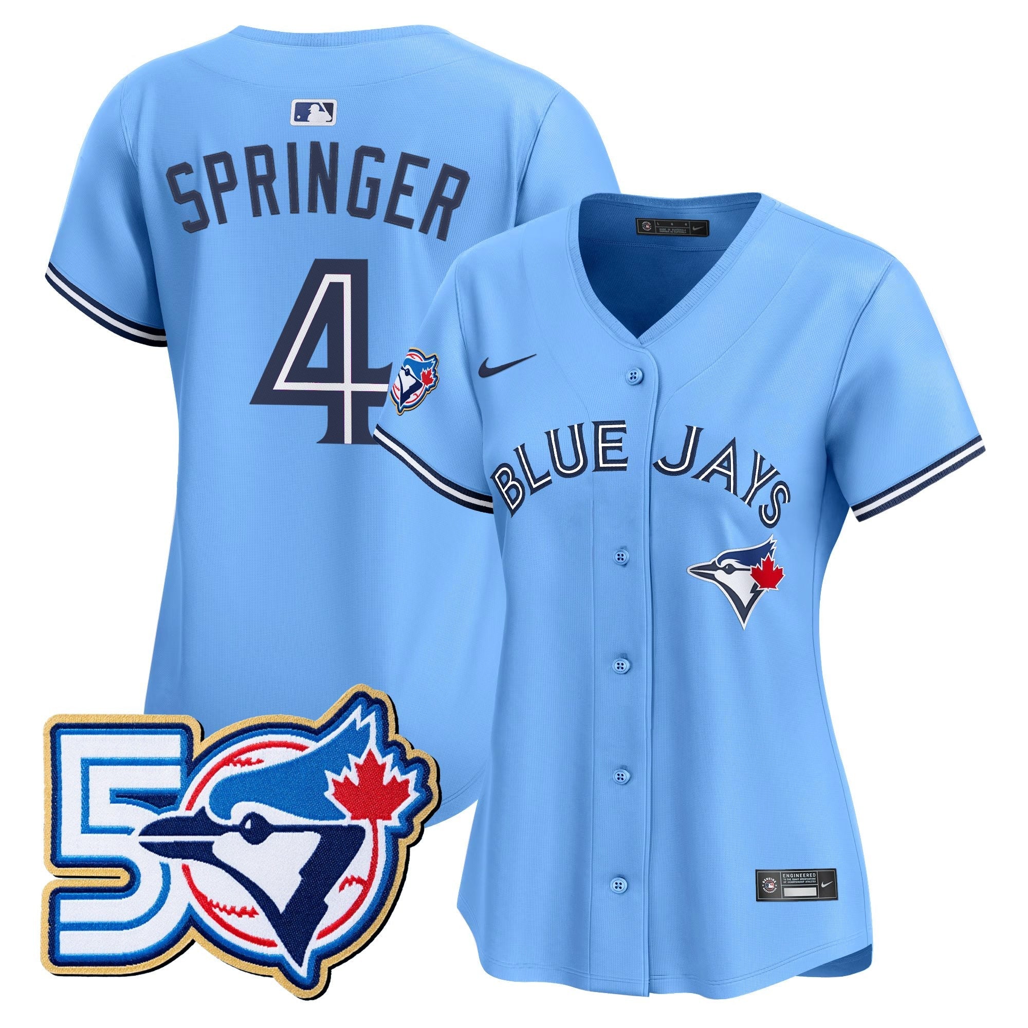 Women’s 50 Seasons Patch Vapor Premier Limited Jersey