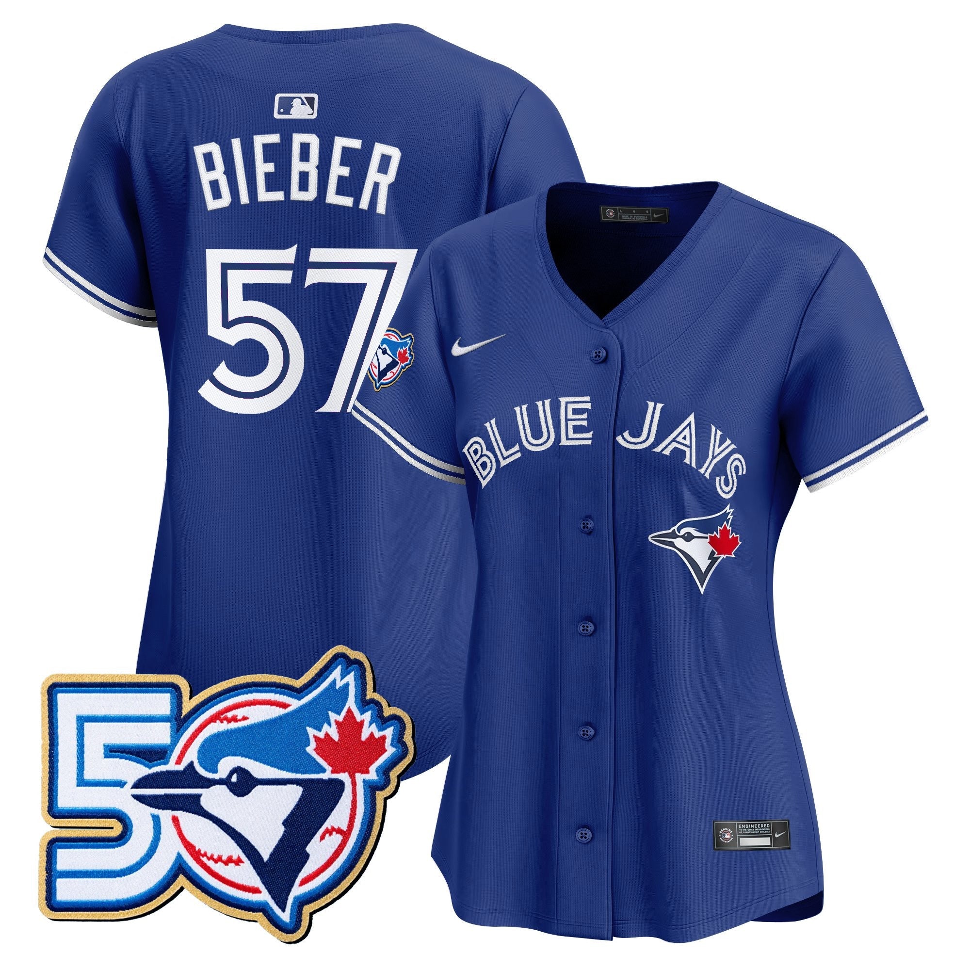 Women’s 50 Seasons Patch Vapor Premier Limited Jersey