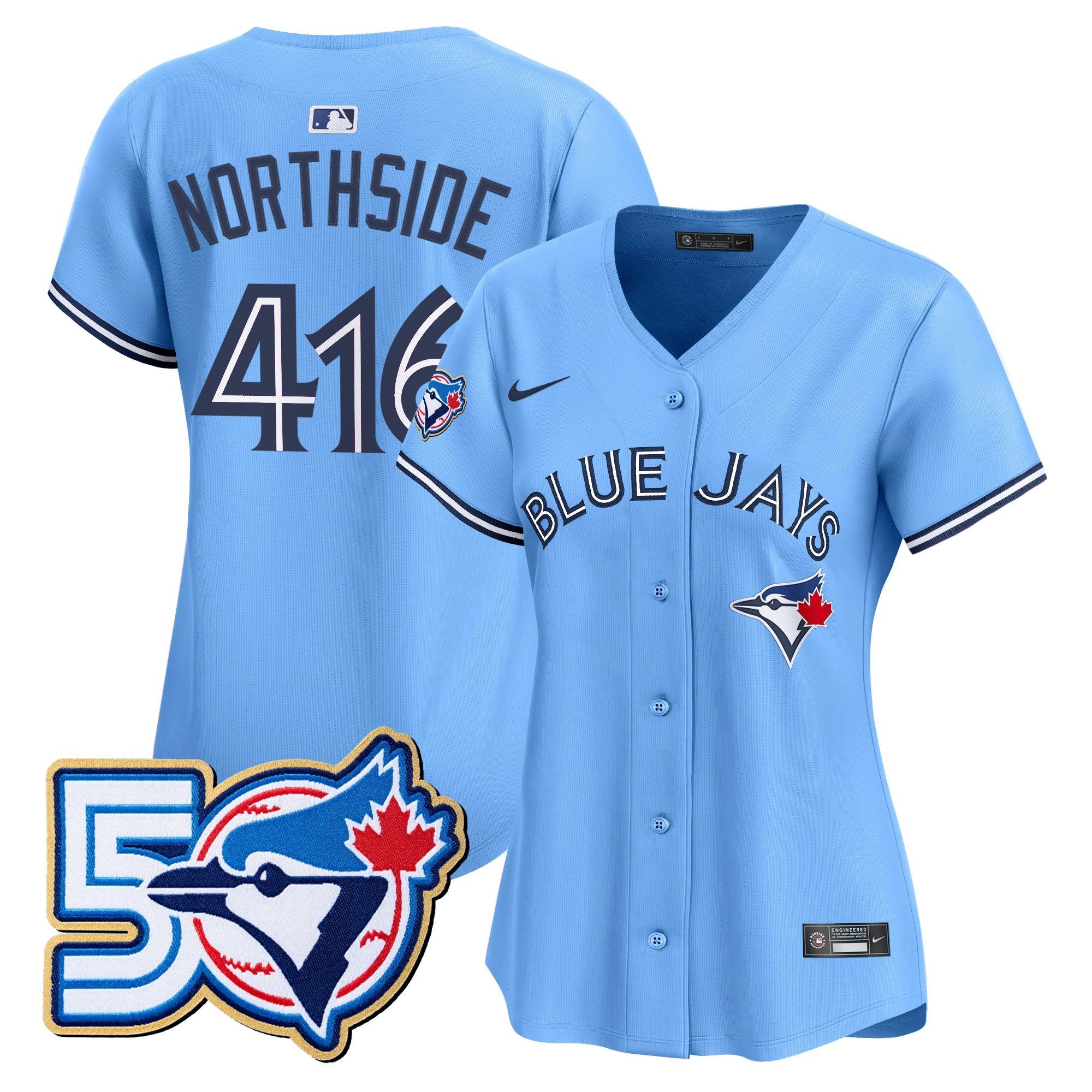 Women’s 50 Seasons Patch Vapor Premier Limited Jersey