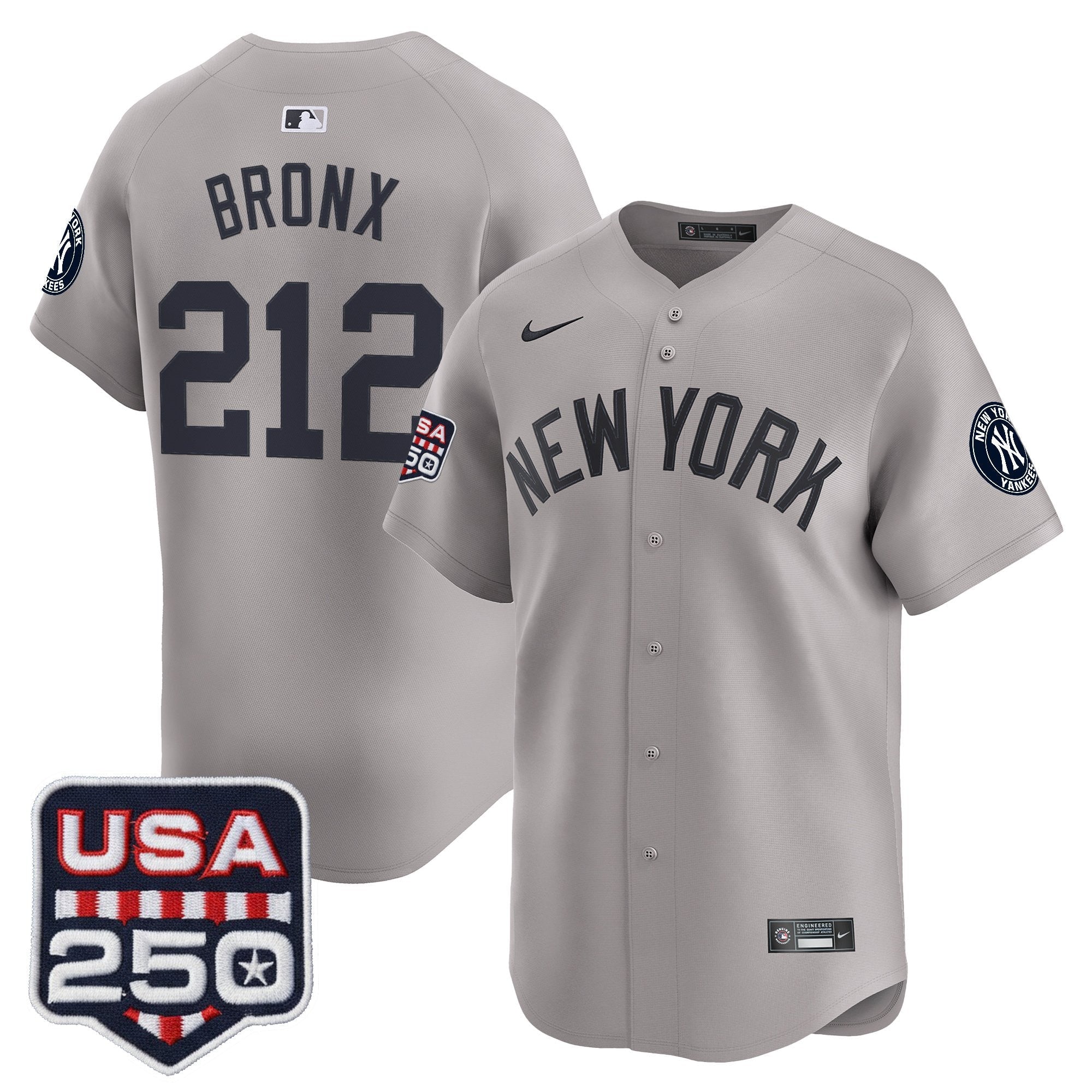 Men’s New York 250America Patch Vapor Premier Limited Jersey