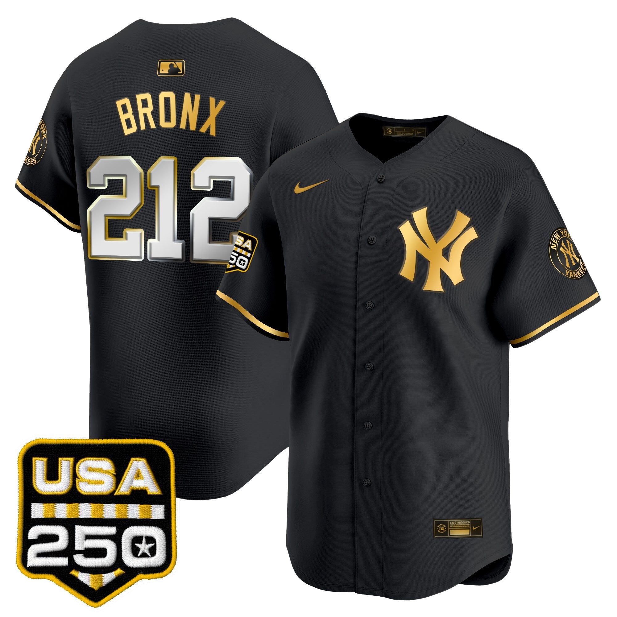 Men’s New York 250America Patch Vapor Premier Limited Jersey
