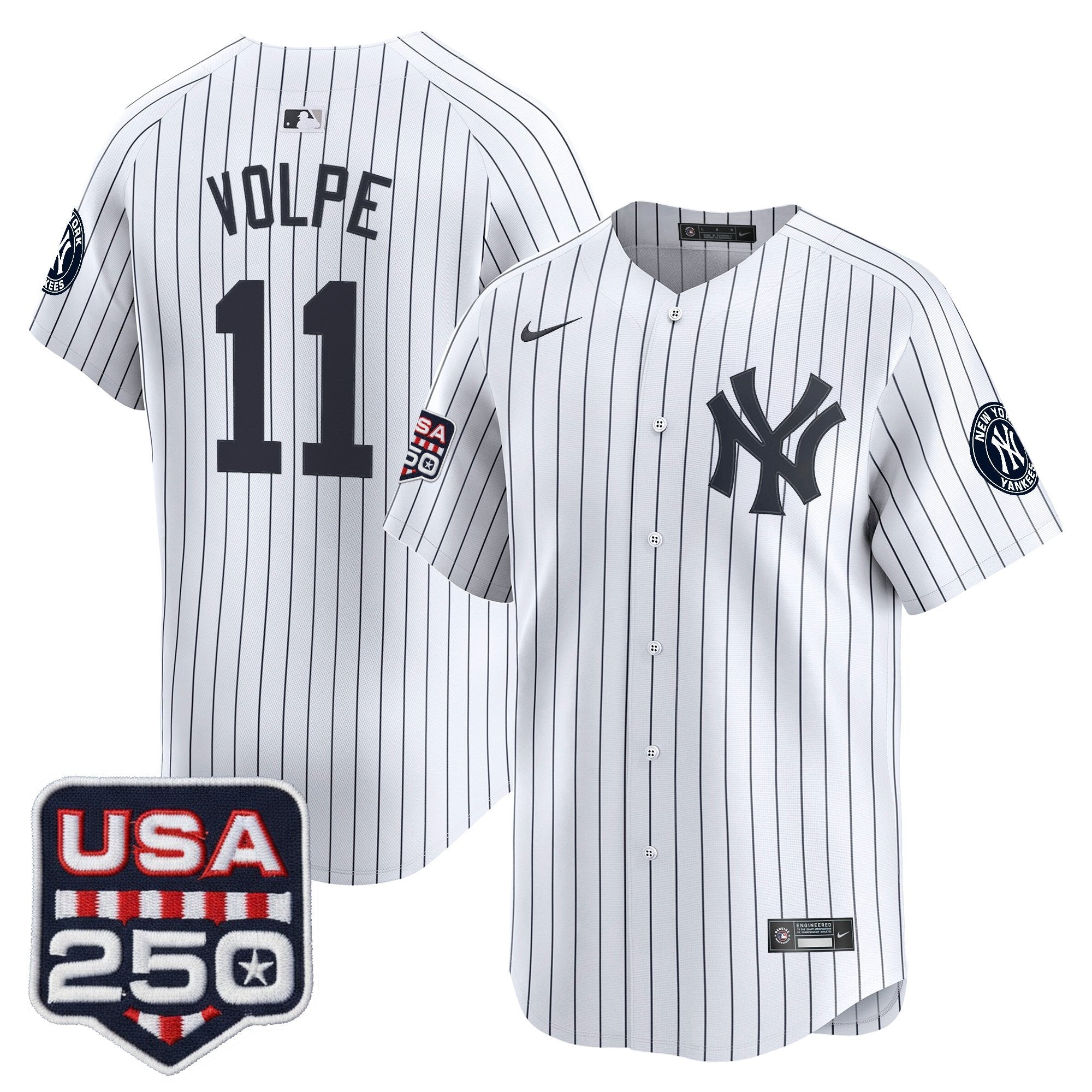 Men’s New York 250America Patch Vapor Premier Limited Jersey
