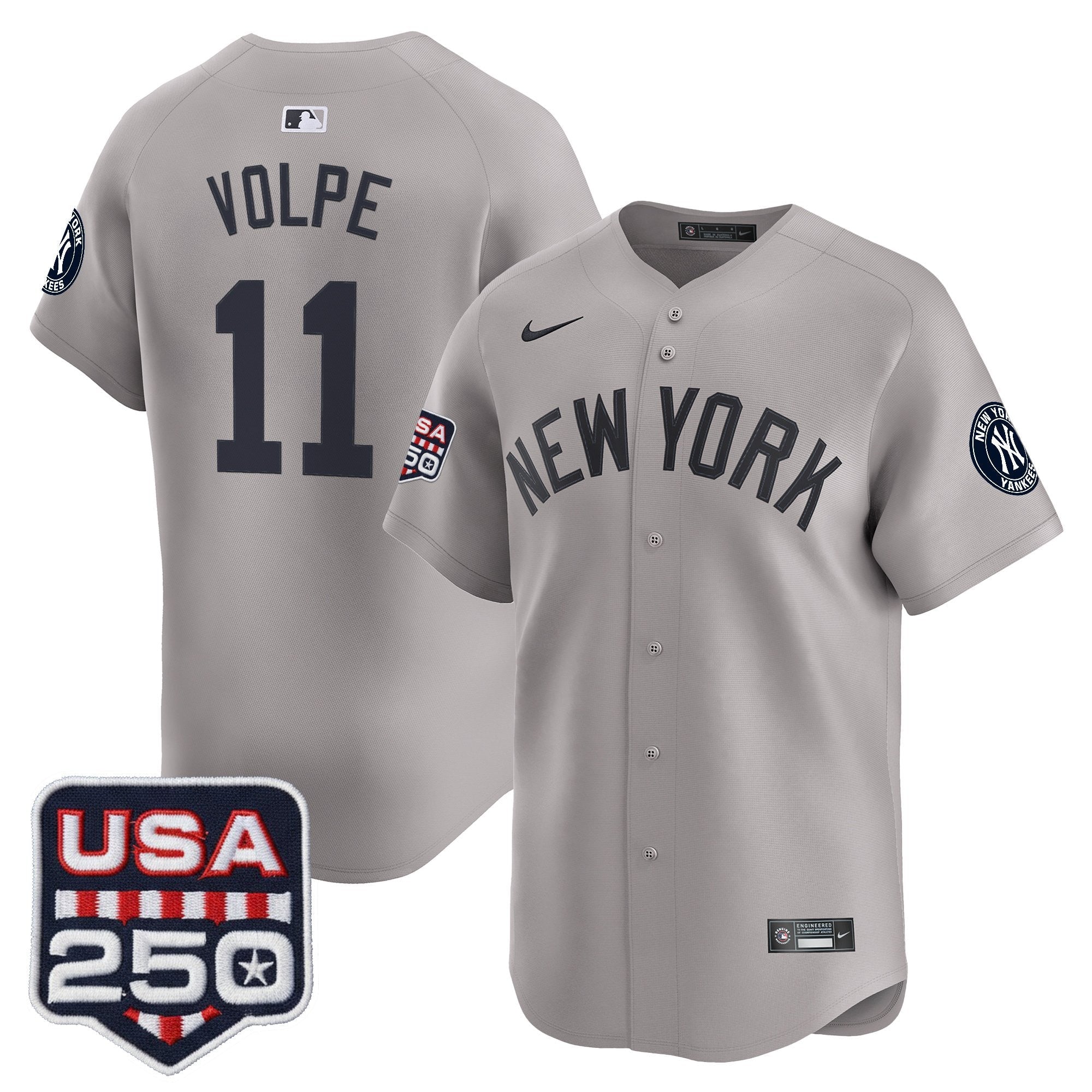 Men’s New York 250America Patch Vapor Premier Limited Jersey