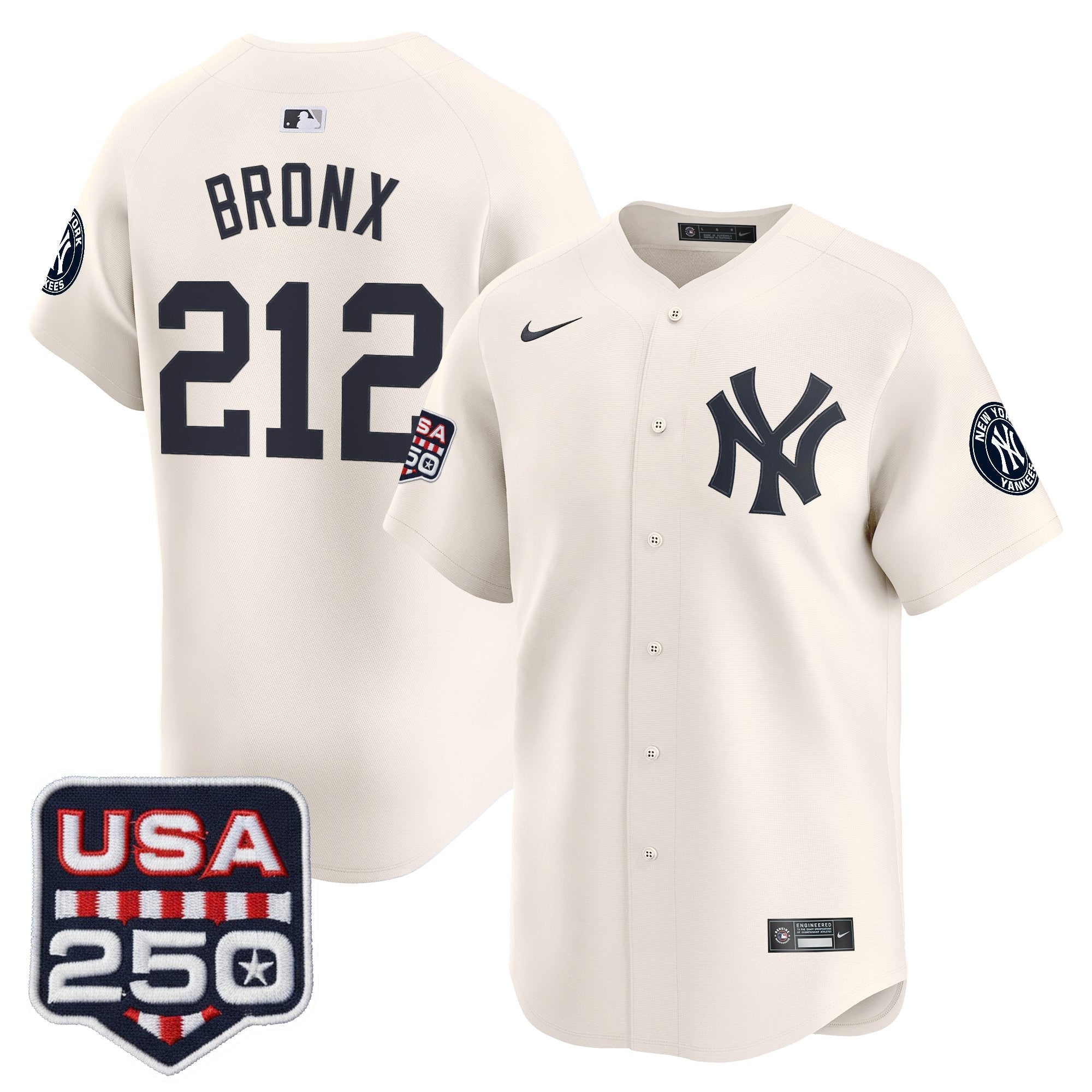 Men’s New York 250America Patch Vapor Premier Limited Jersey