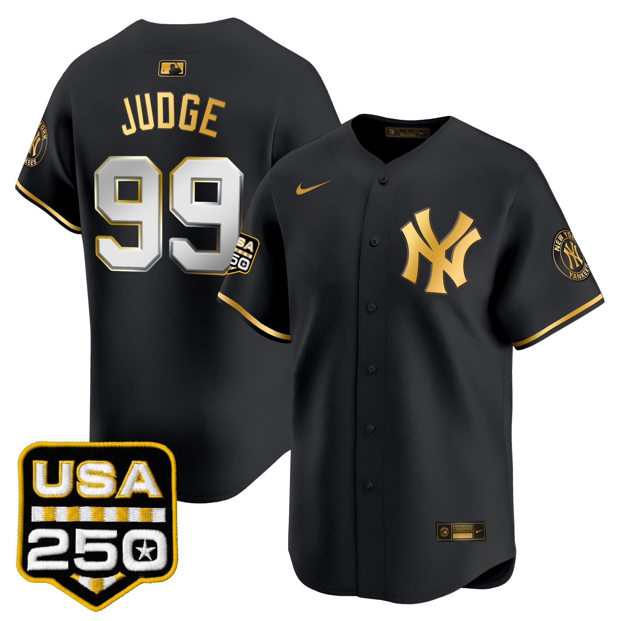 Men’s New York 250America Patch Vapor Premier Limited Jersey