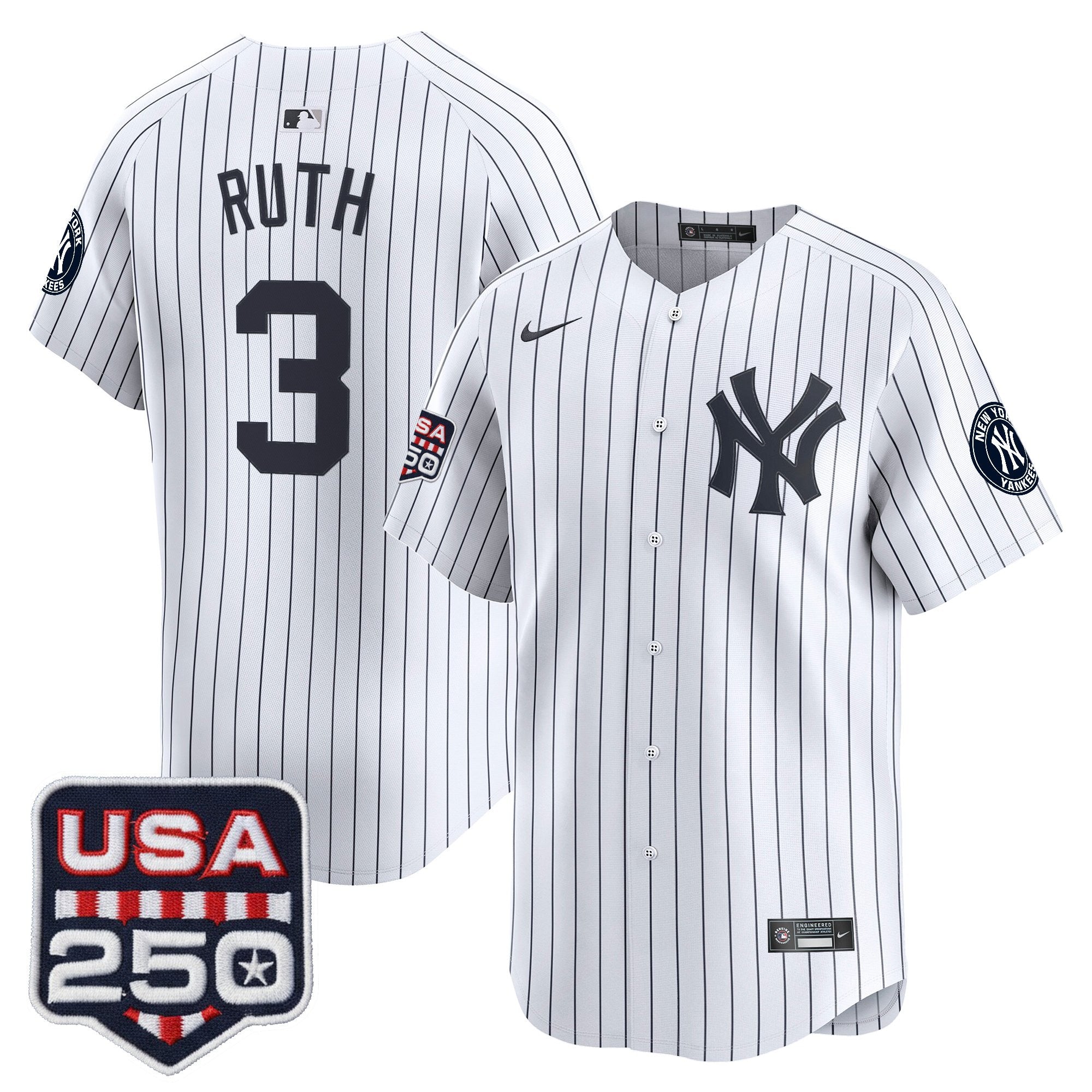 Men’s New York 250America Patch Vapor Premier Limited Jersey