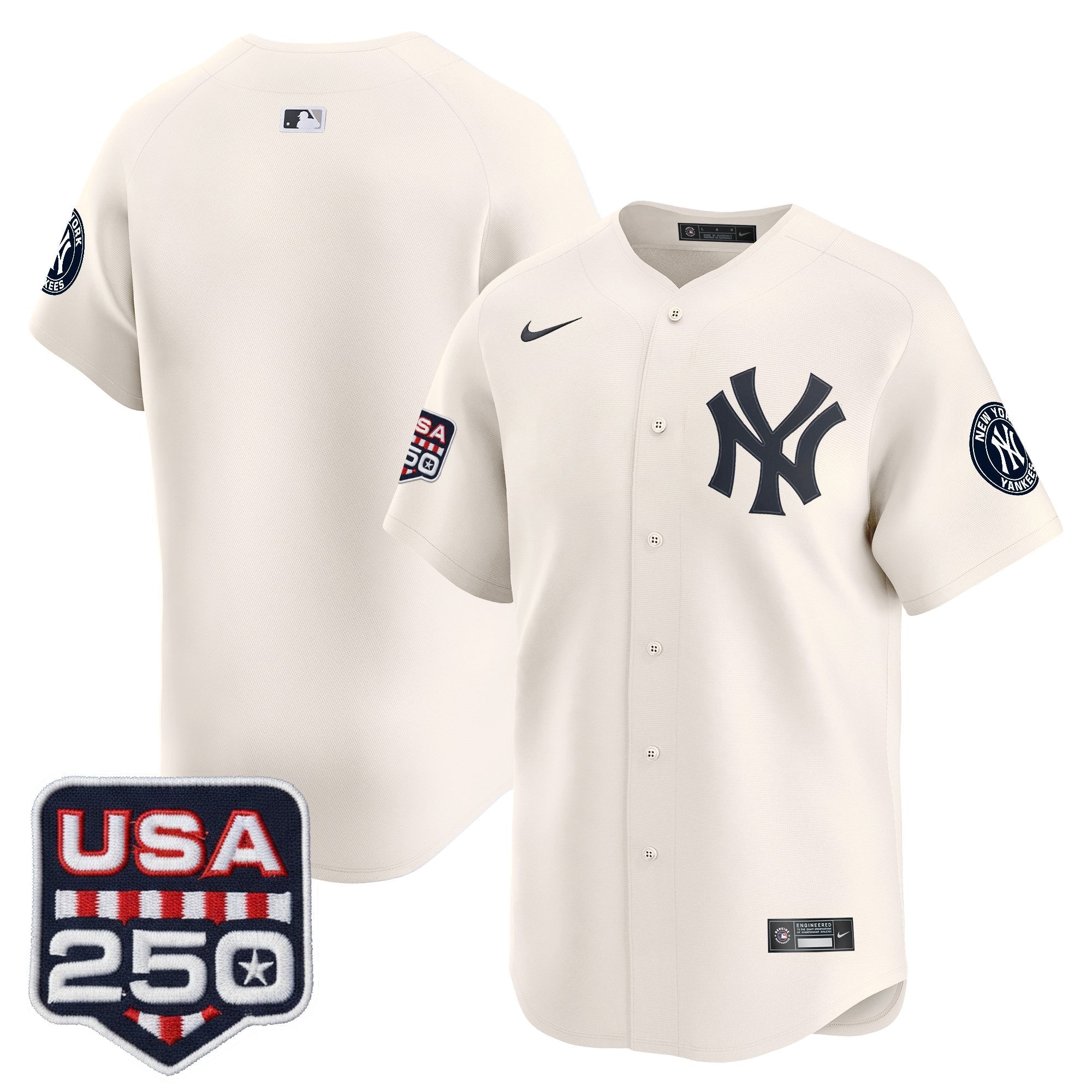 Men’s New York 250America Patch Vapor Premier Limited Jersey