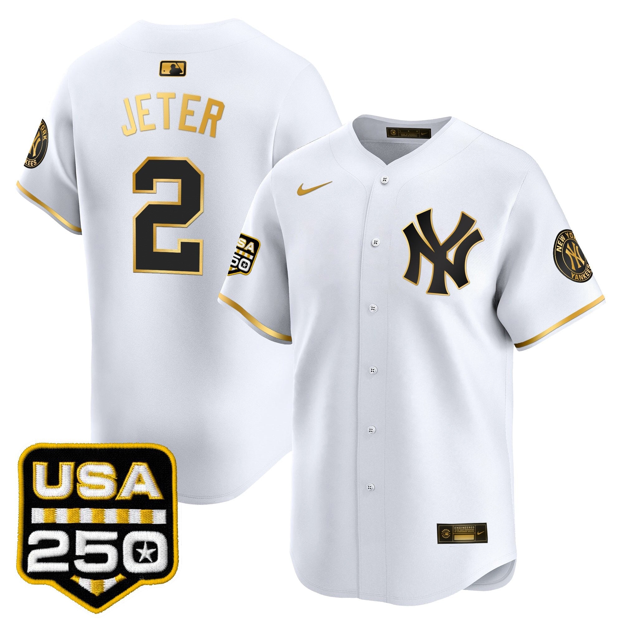 Men’s New York 250America Patch Vapor Premier Limited Jersey