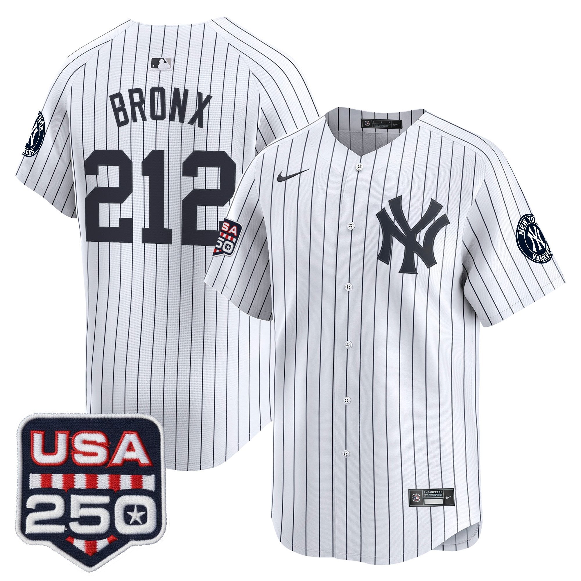 Men’s New York 250America Patch Vapor Premier Limited Jersey